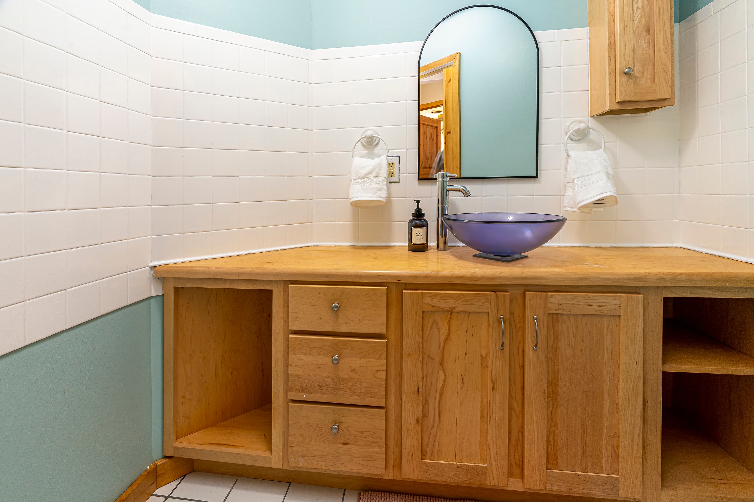 Bathroom shared by Bedroom 2 and 3