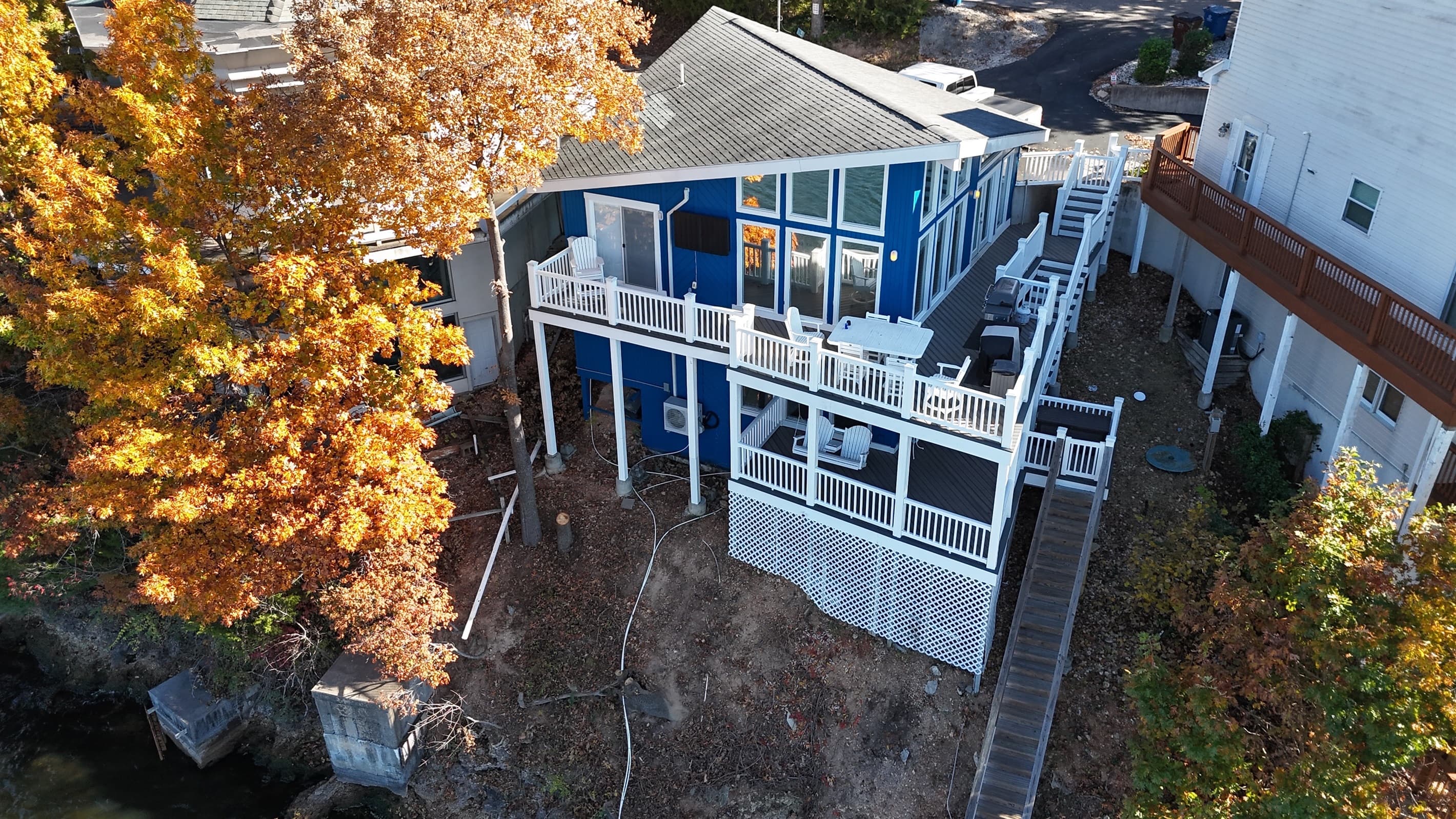 Aerial View Of Big Blue