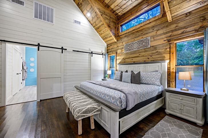 Large on-suite bedroom with a closet