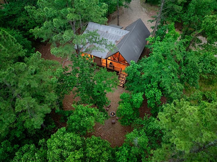 Aerial view of the Tall Pines (Tango)