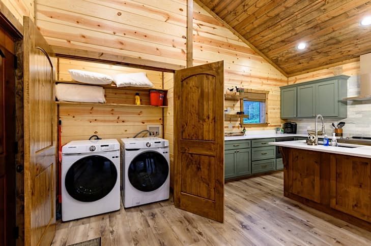 Full size washer and dryer for your use