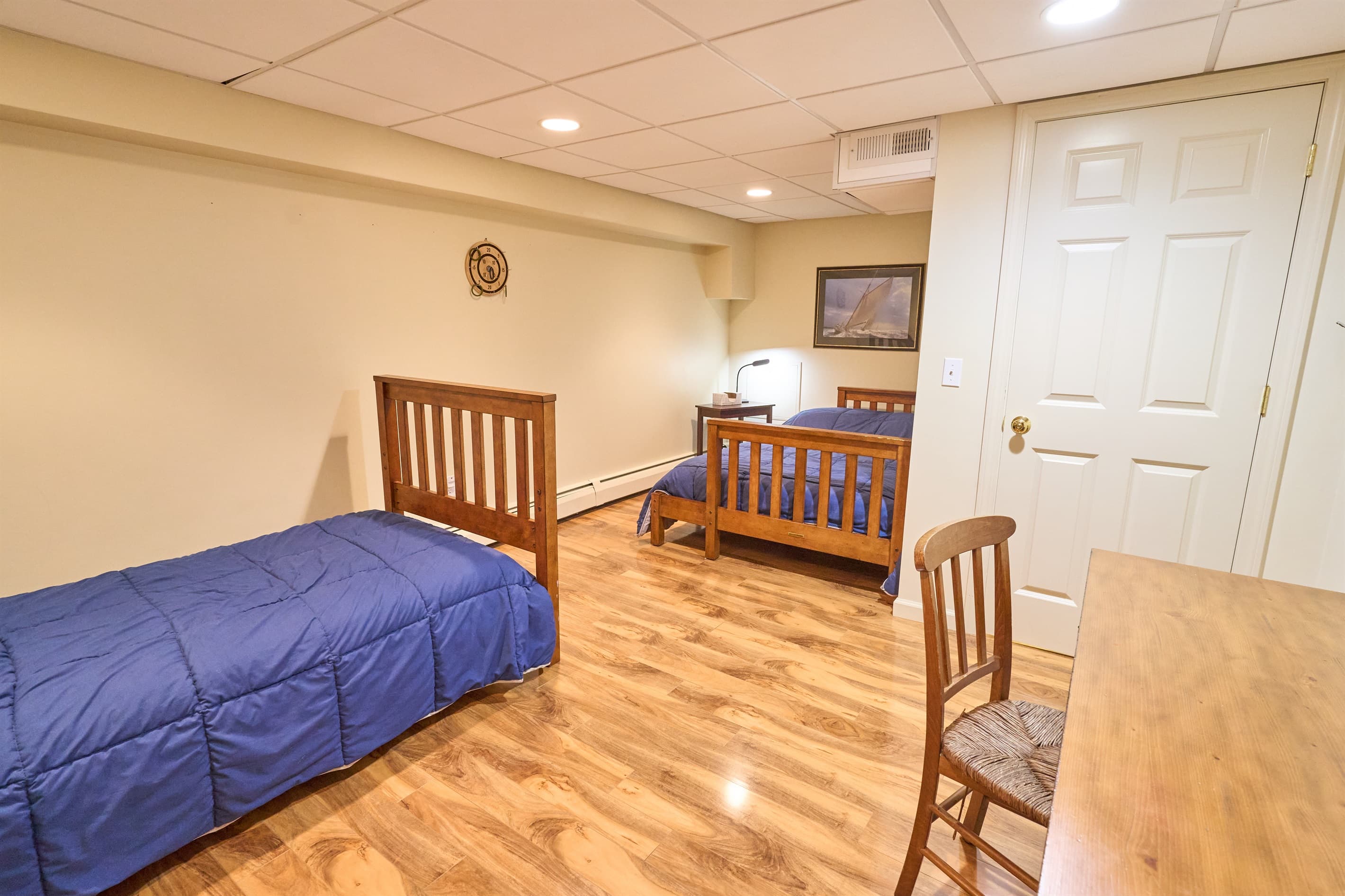 Another view of the lower level bedroom