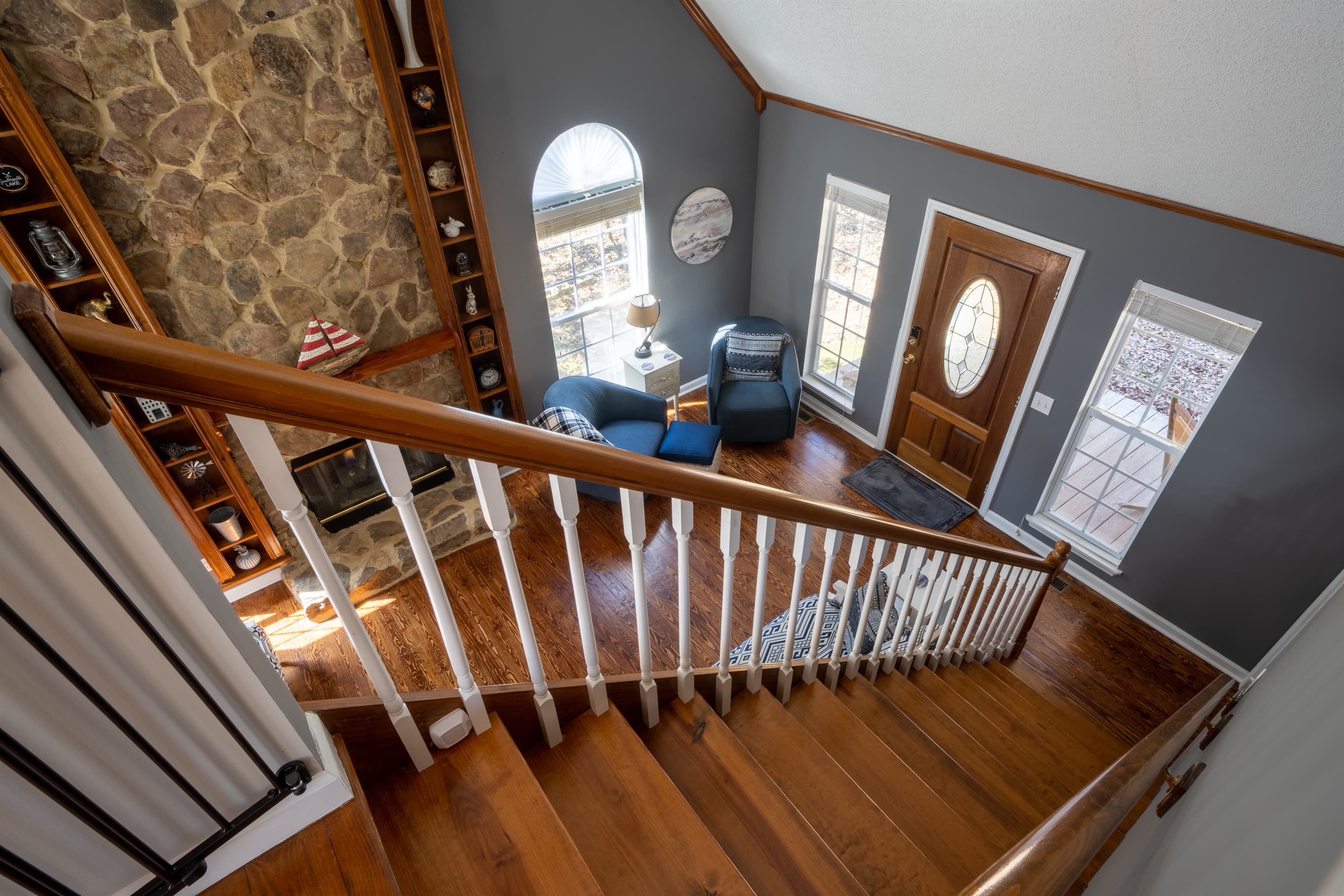 Living Room and staircase