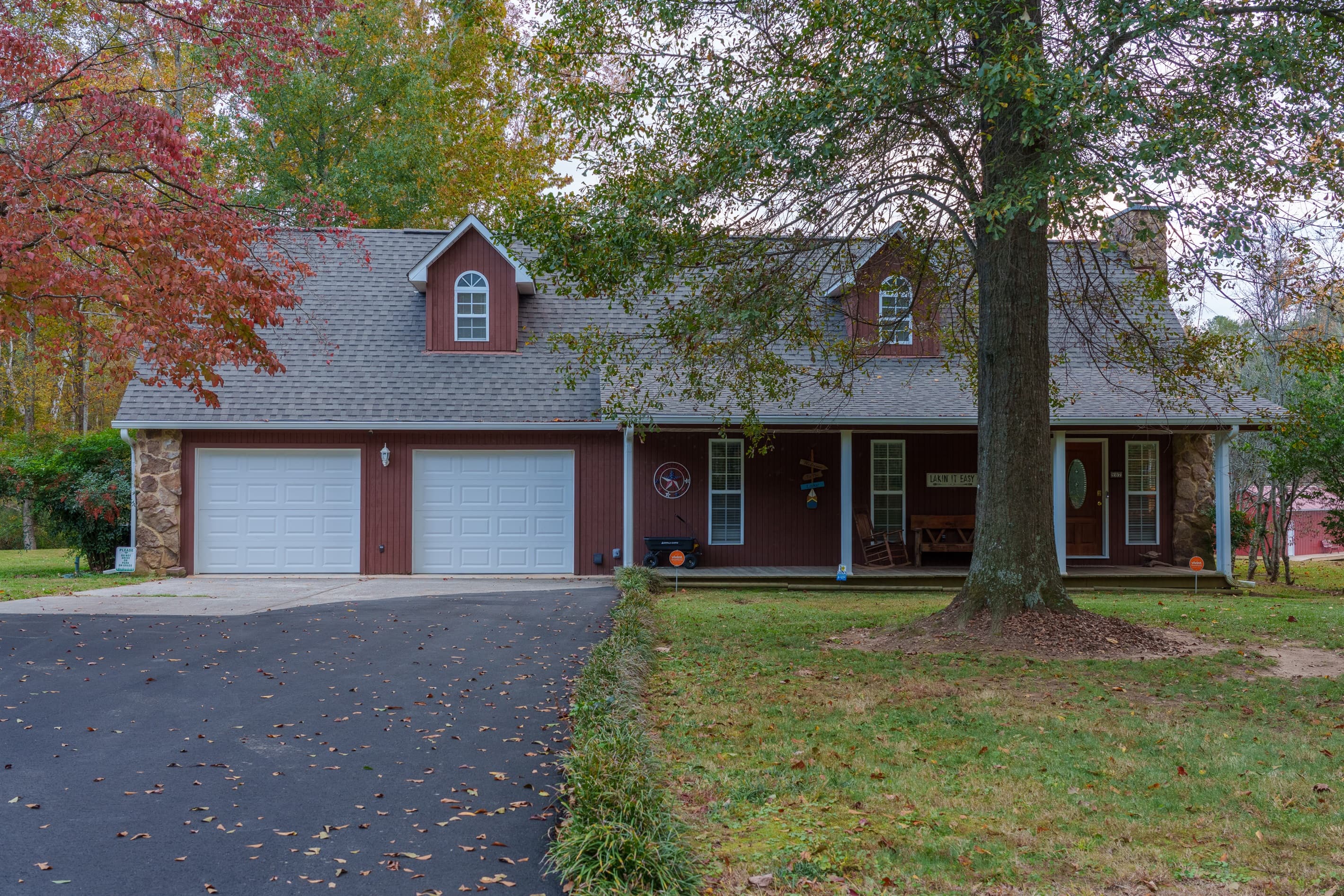 Front Yard and Driveway