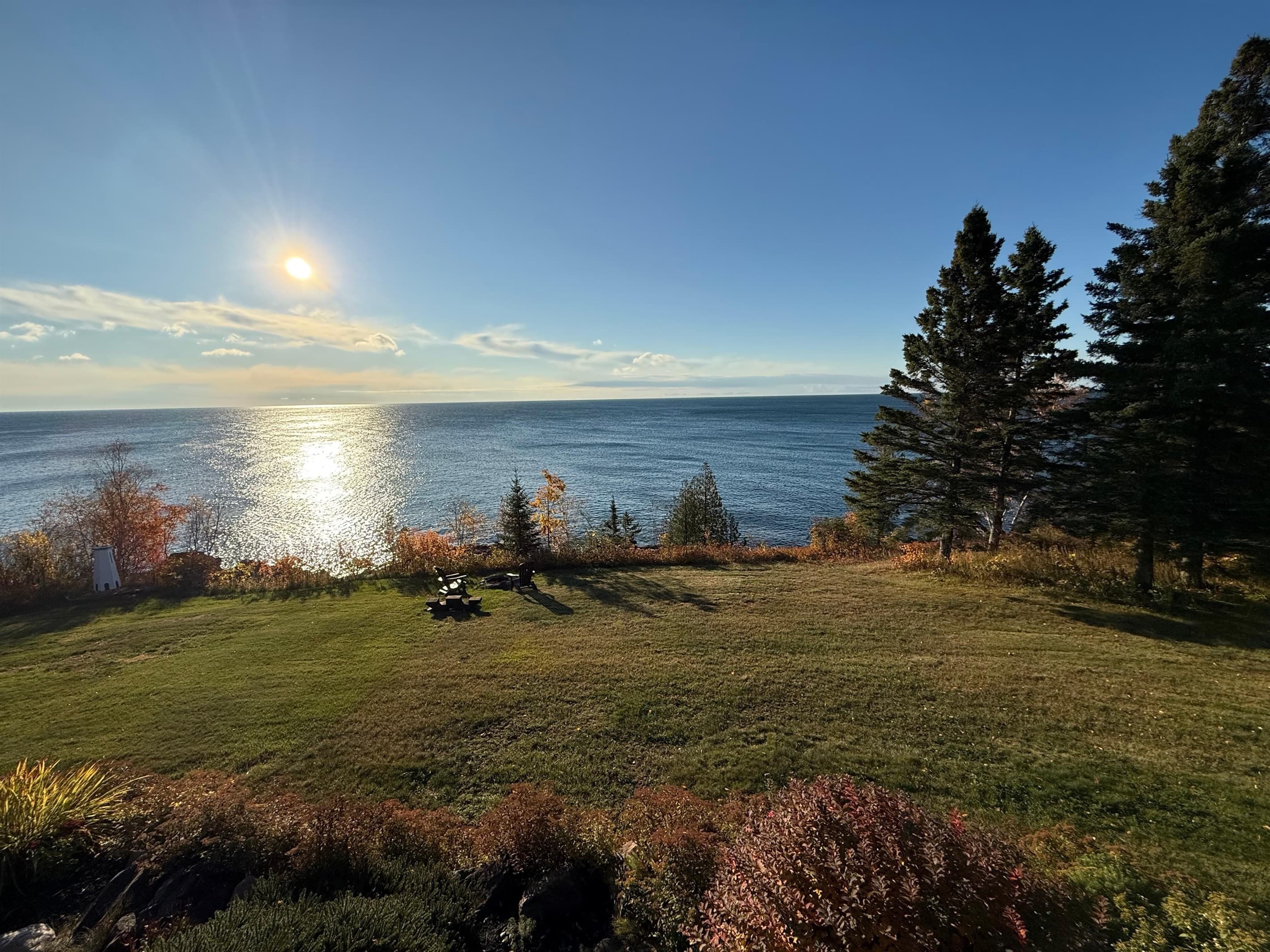 Backyard view