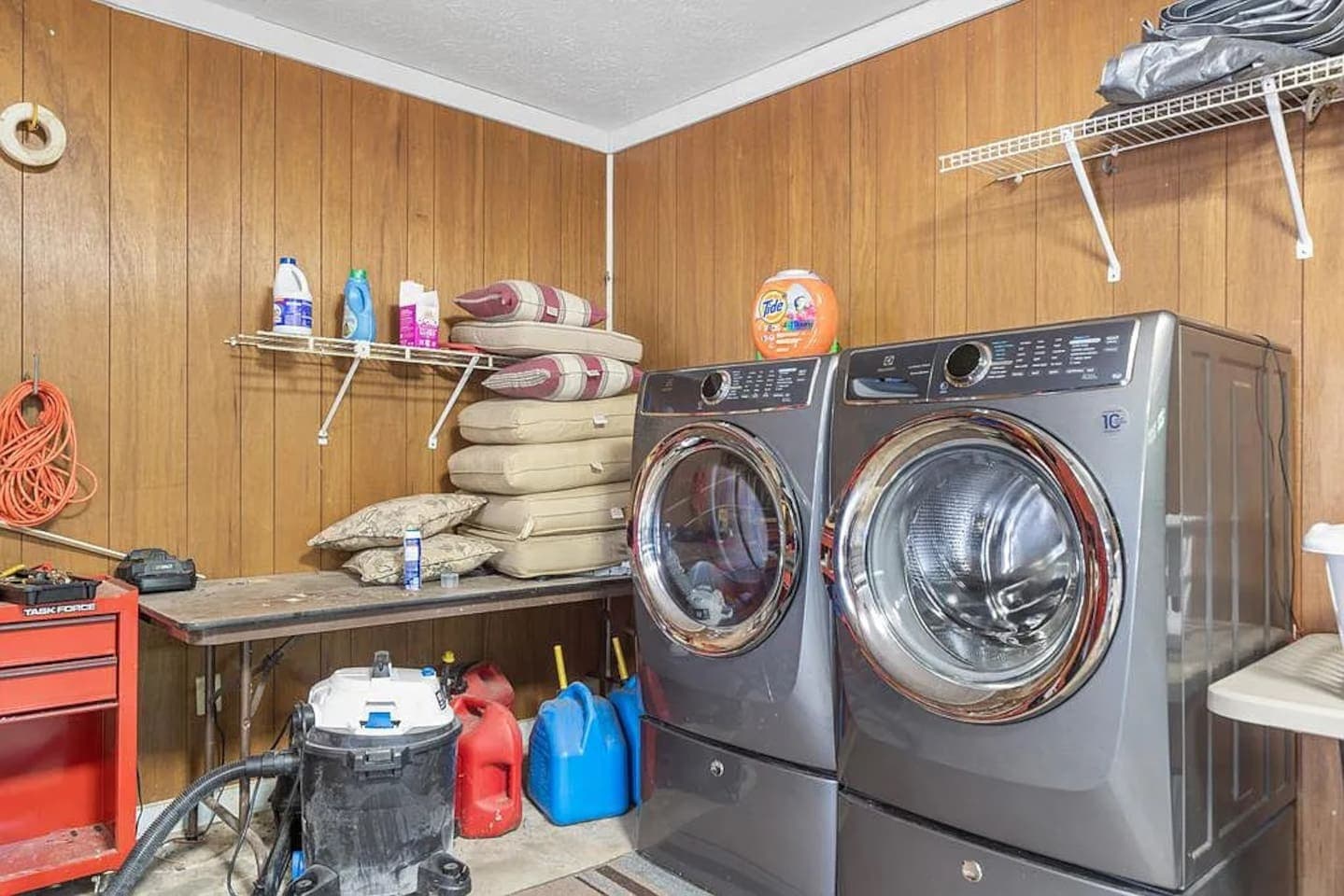 washer and dryer