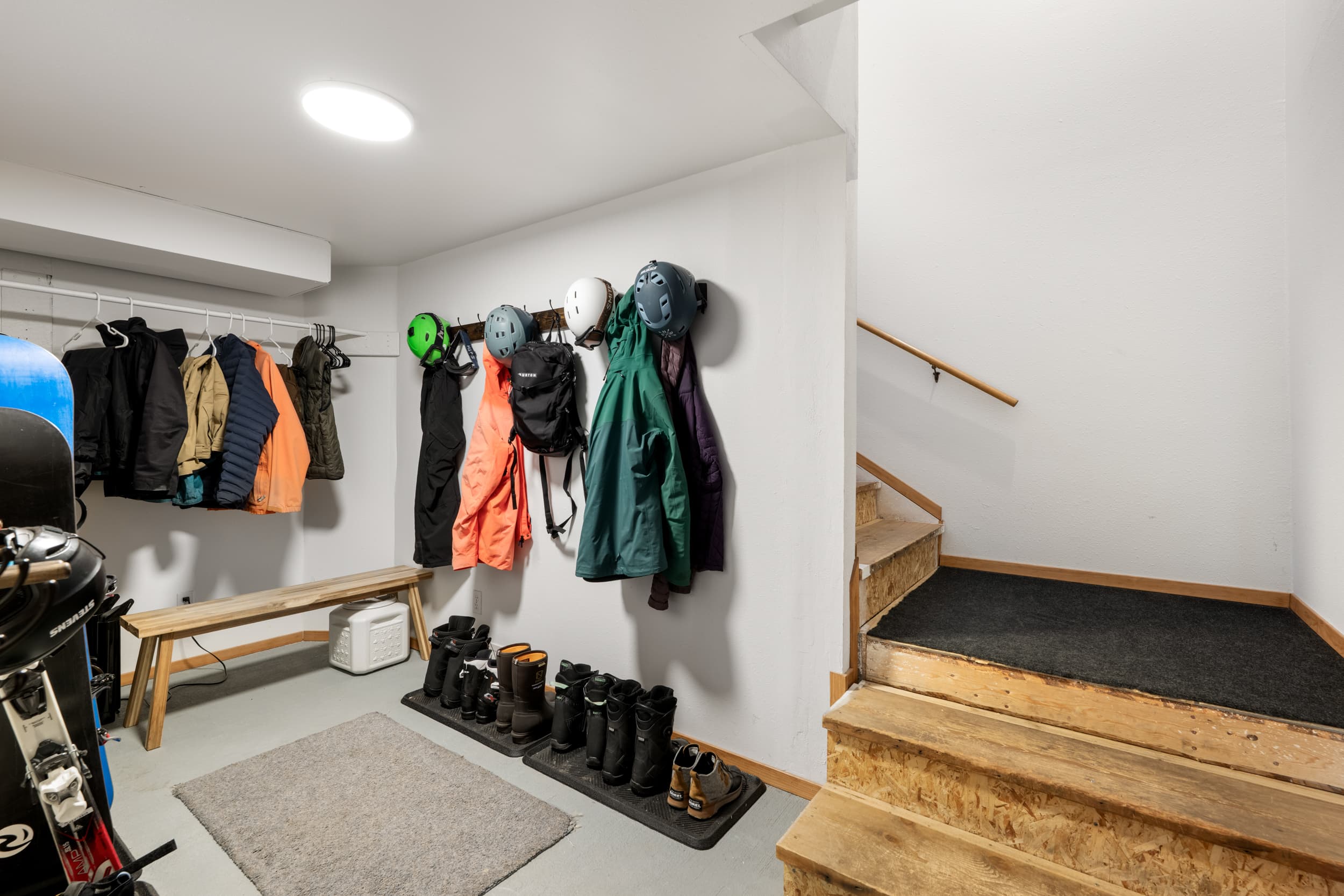 Gear room - room for all your toys!
