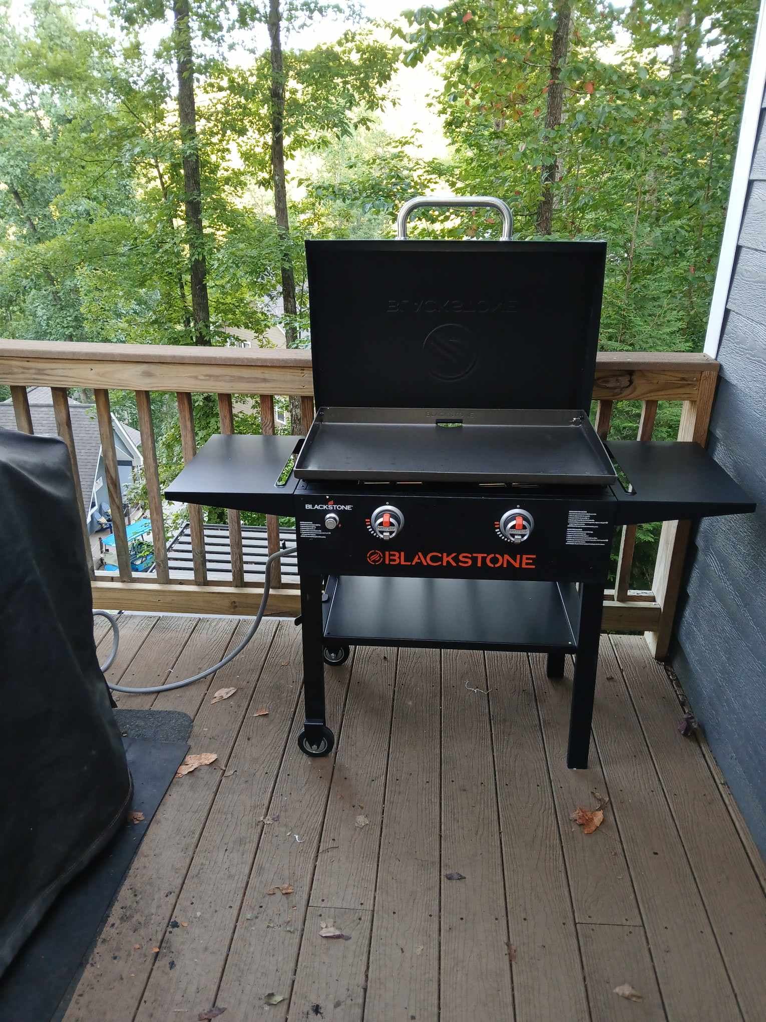 Blackstone as well as gas grill for your outdoor cooking options