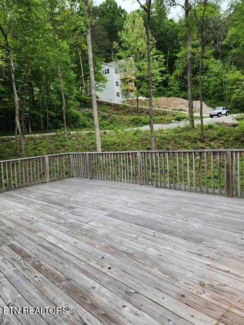 View from dock deck