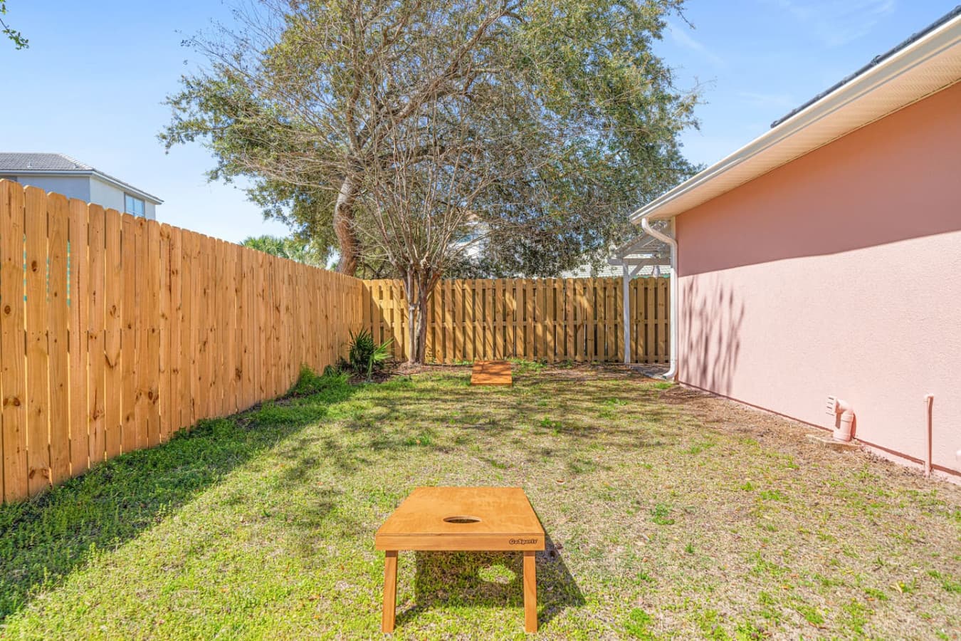 Perfect backyard for games and fun!