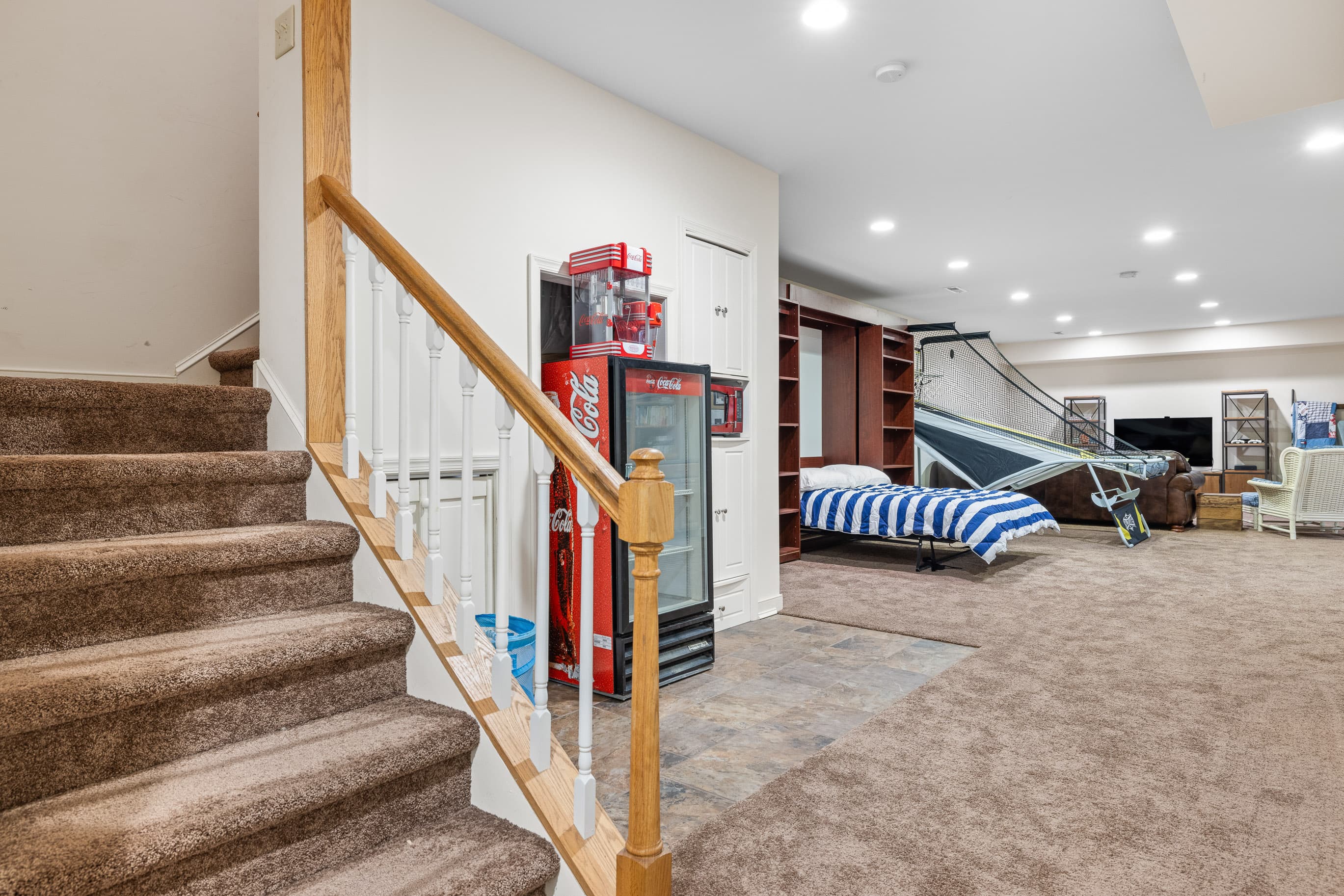 Entry to Basement from Upstairs