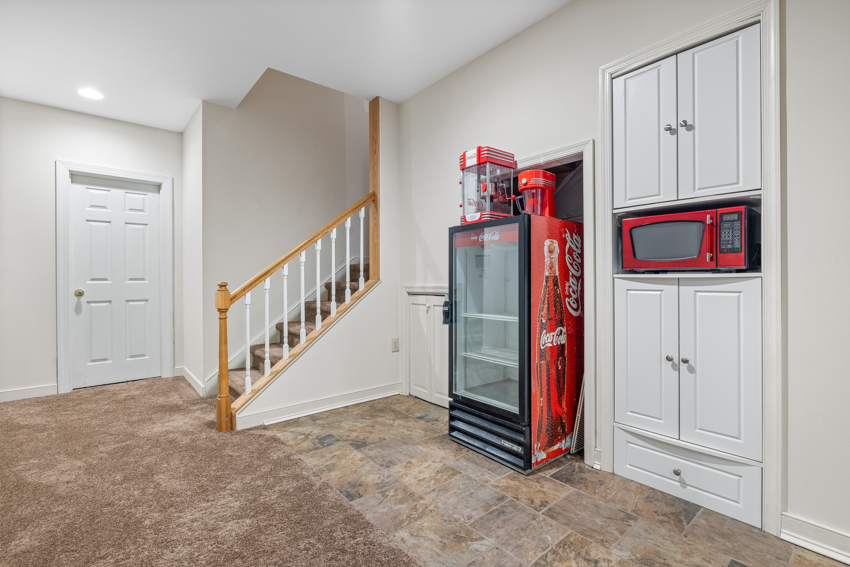 Beverage Fridge/Mini Microwave