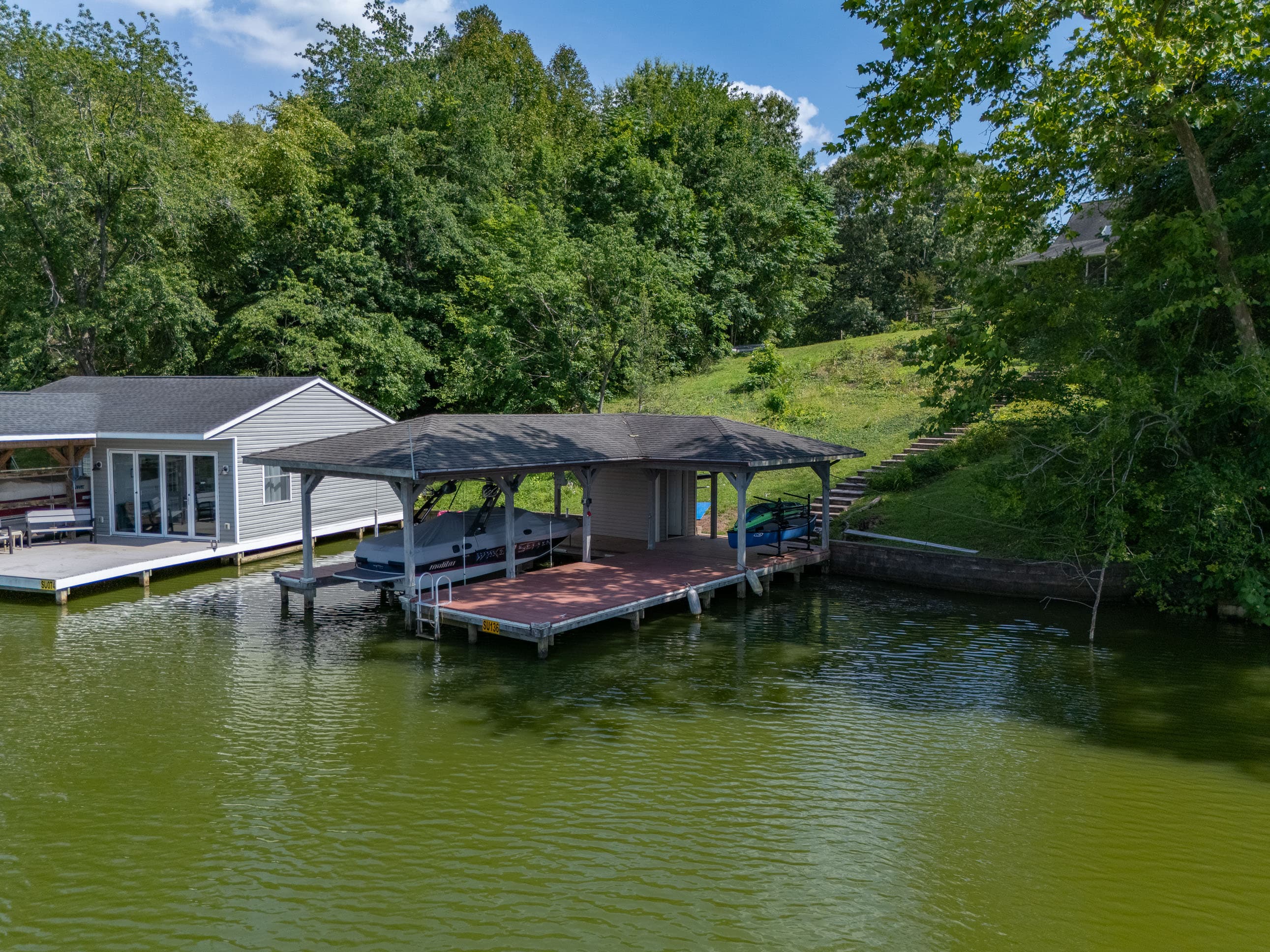 Boathouse & Dock Area 