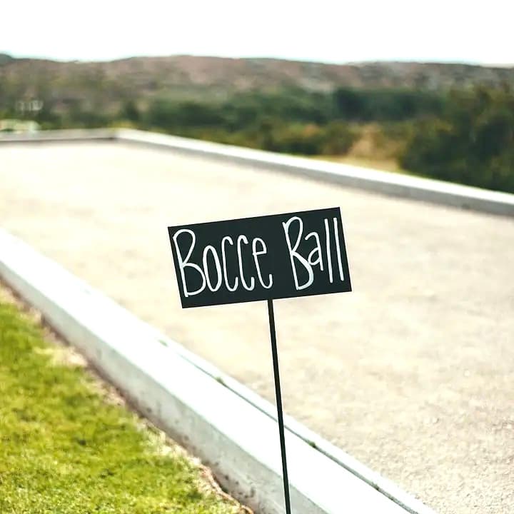 Private Bocce Ball Court