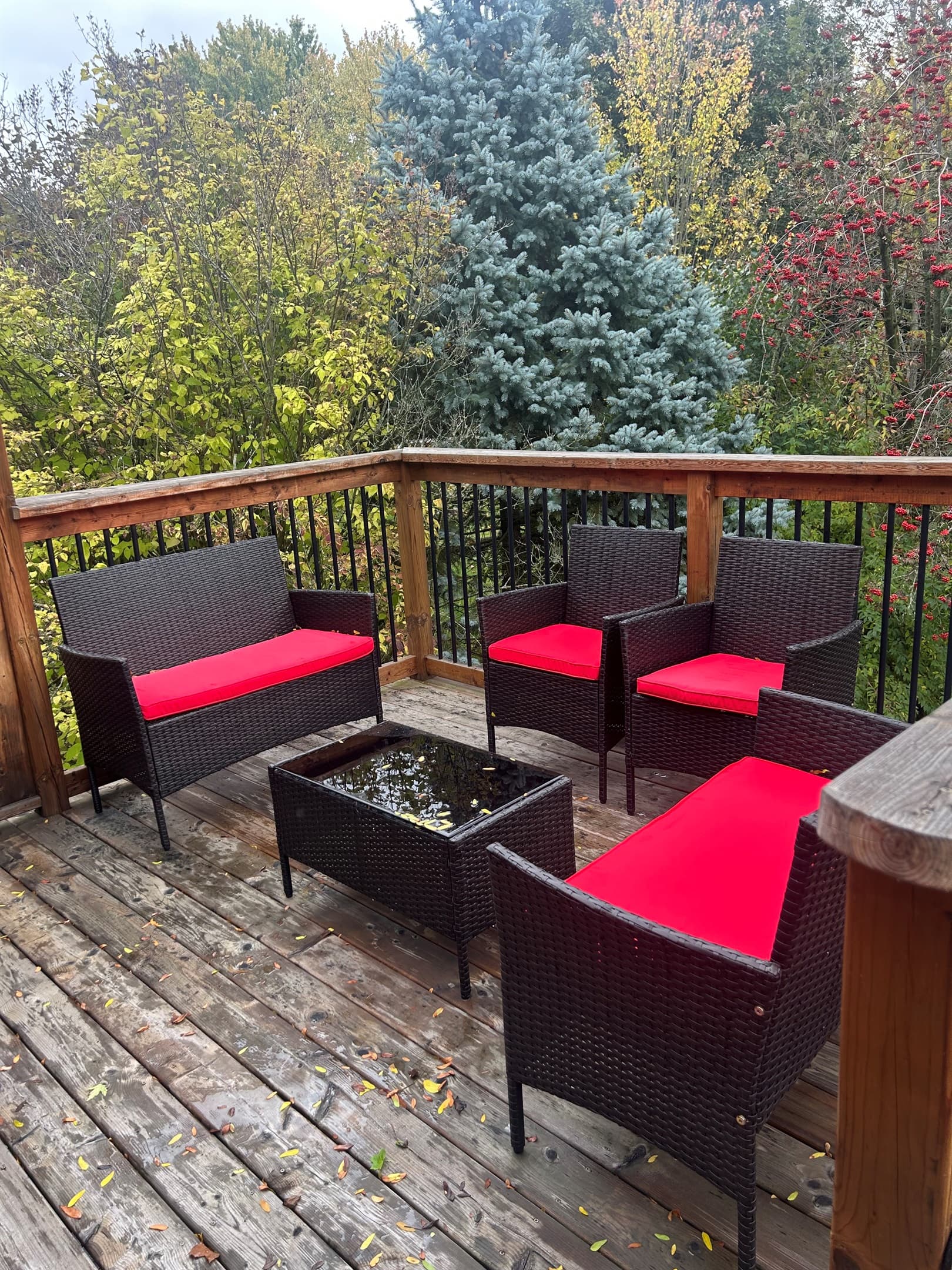 Outdoor seating