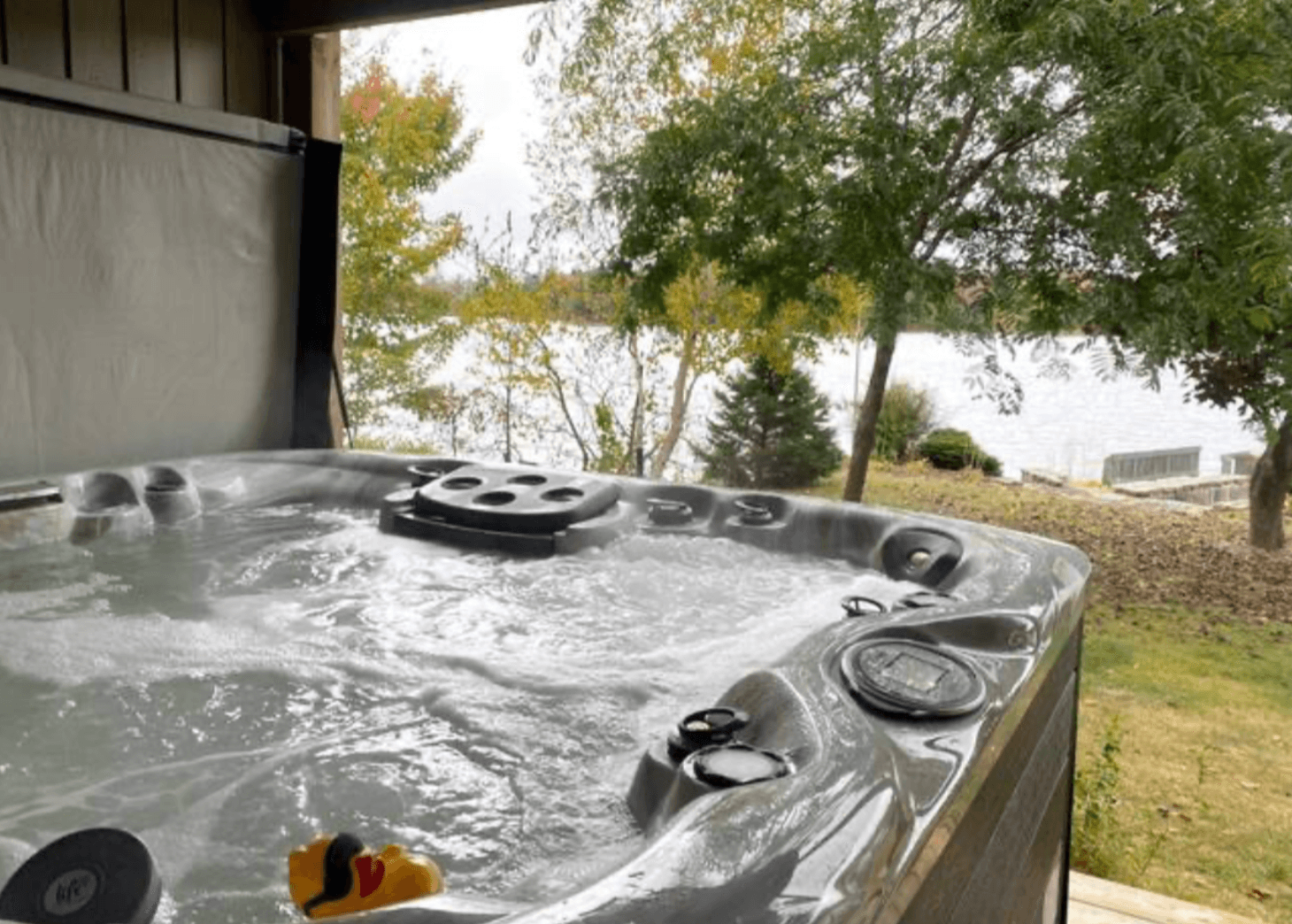 VIEW FROM THE HOT TUB