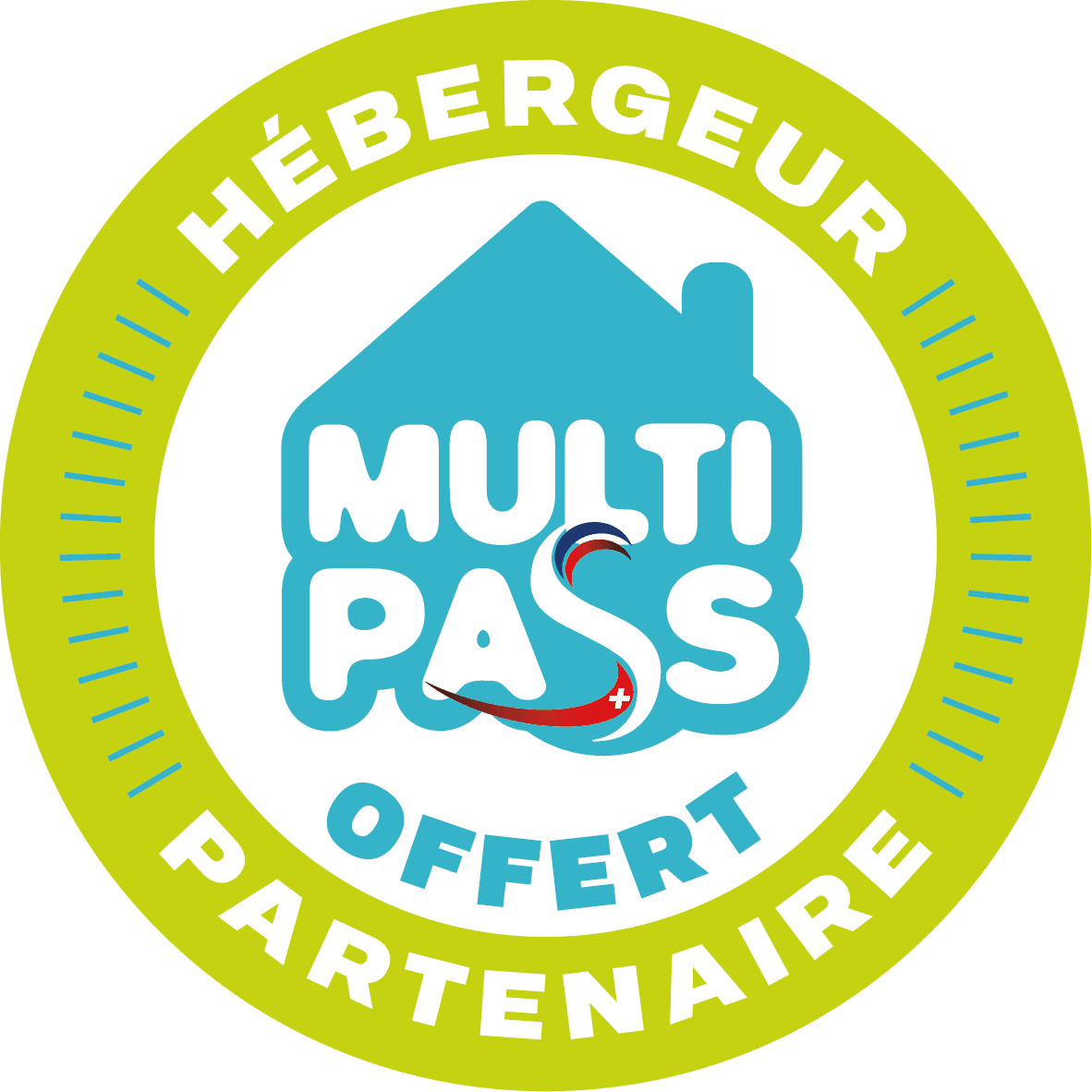 MULTIPASS STICKER HEBERGEUR PARTENAIRE OFFERT