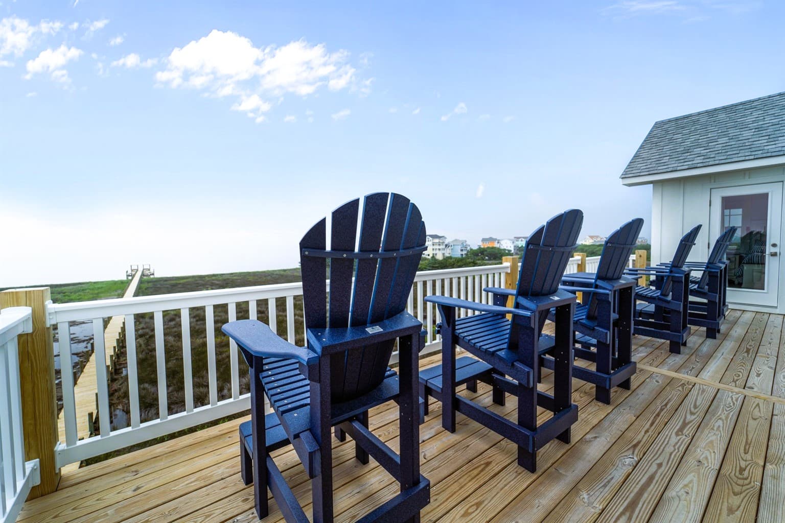 Lookout Chairs on Top Deck