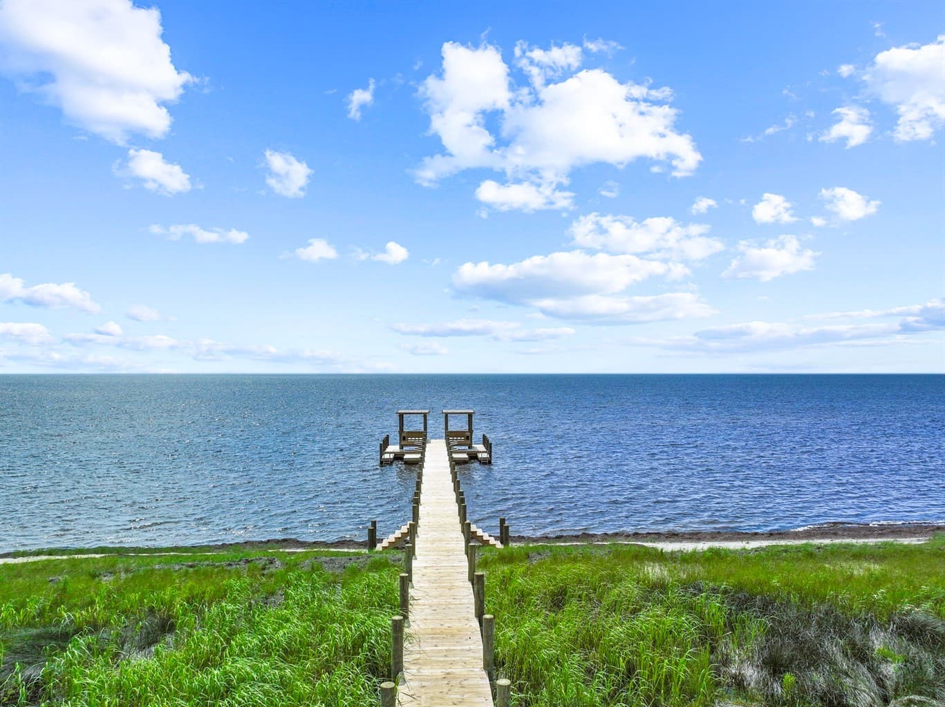 Private Walkway & Steps to Sound Beach