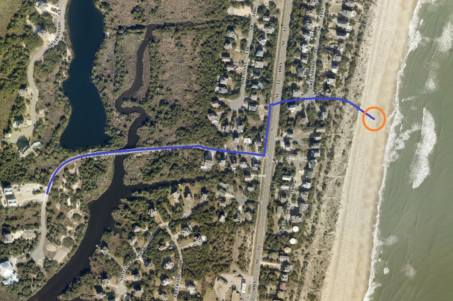 Short Walk to the Ocean