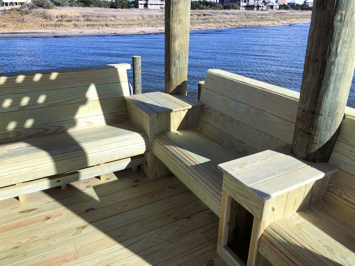 Private Pergola & Benches