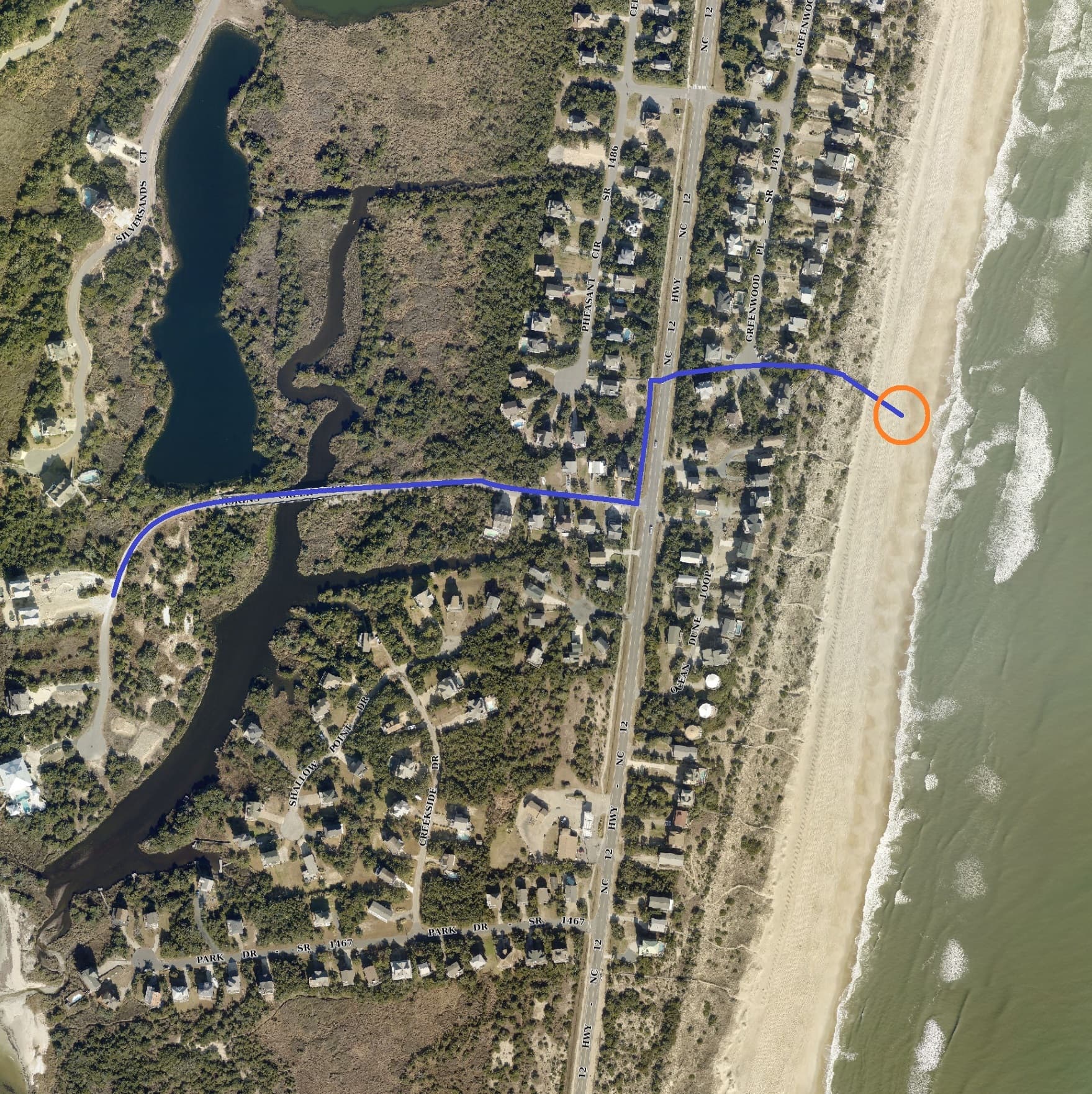 Short Walk to the Ocean
