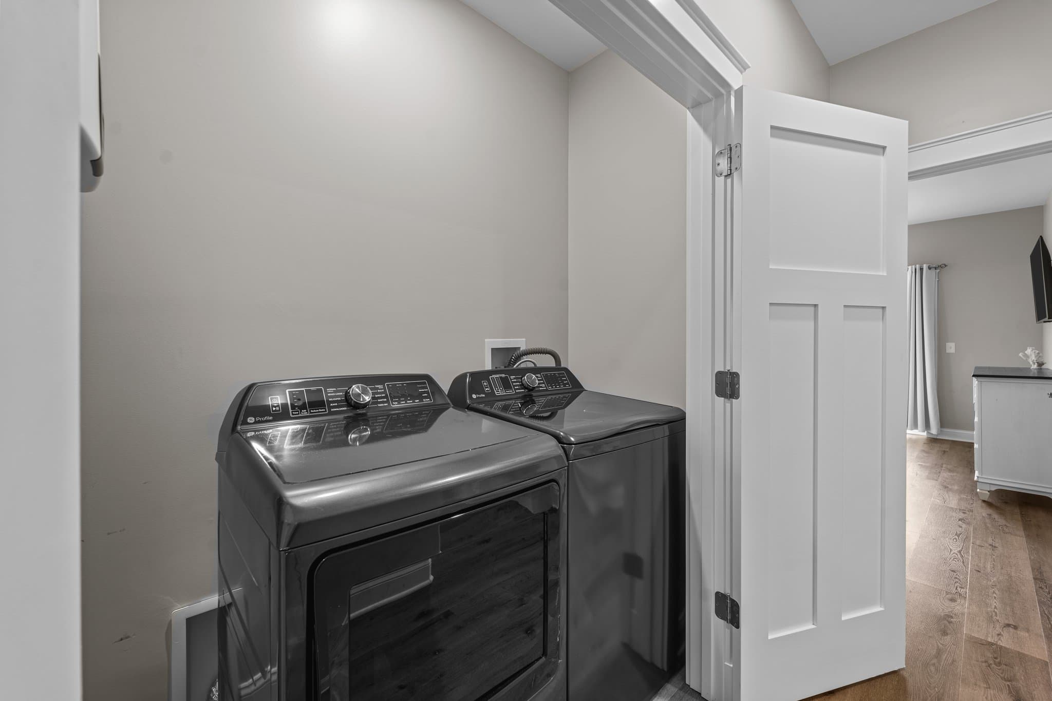 One of Two Laundry Rooms