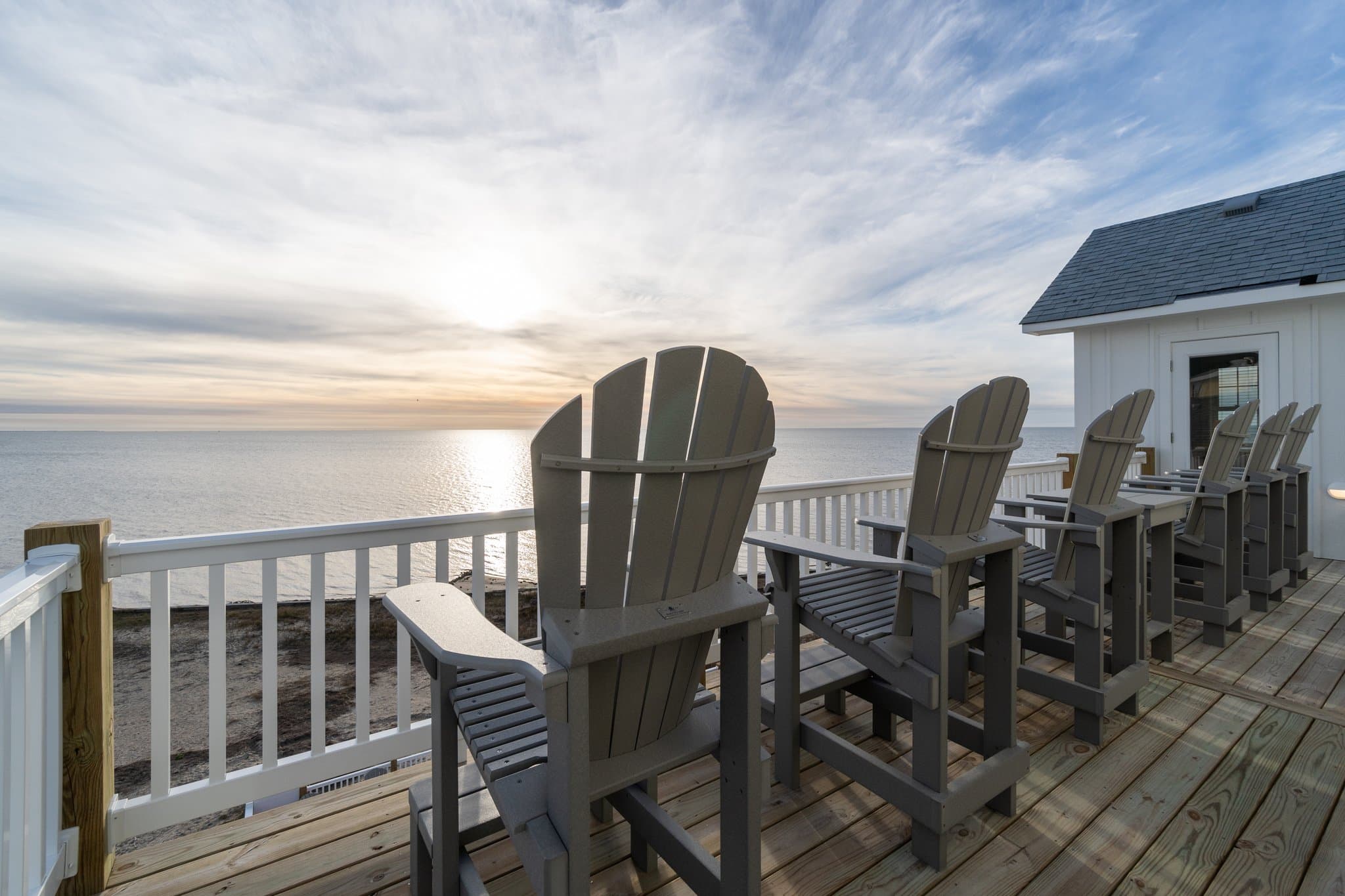 Top Deck Lookout at Sunset