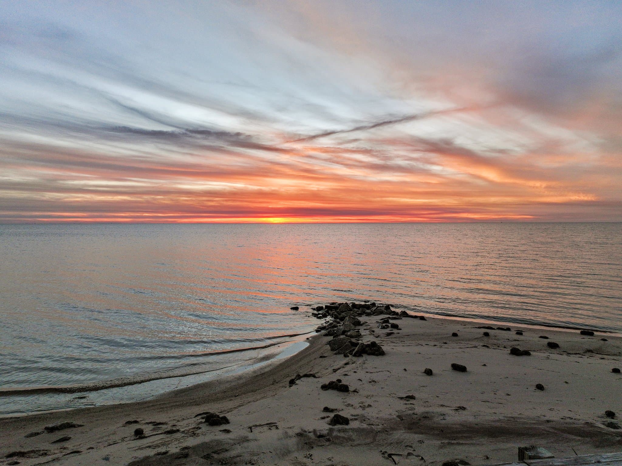 Beach Sunset View