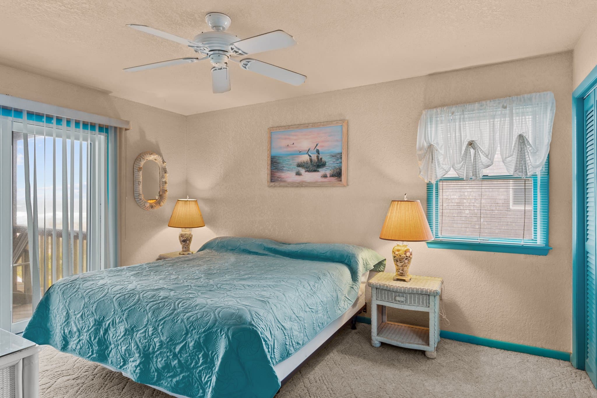 Oceanfront Private King Master Suite with Deck #2