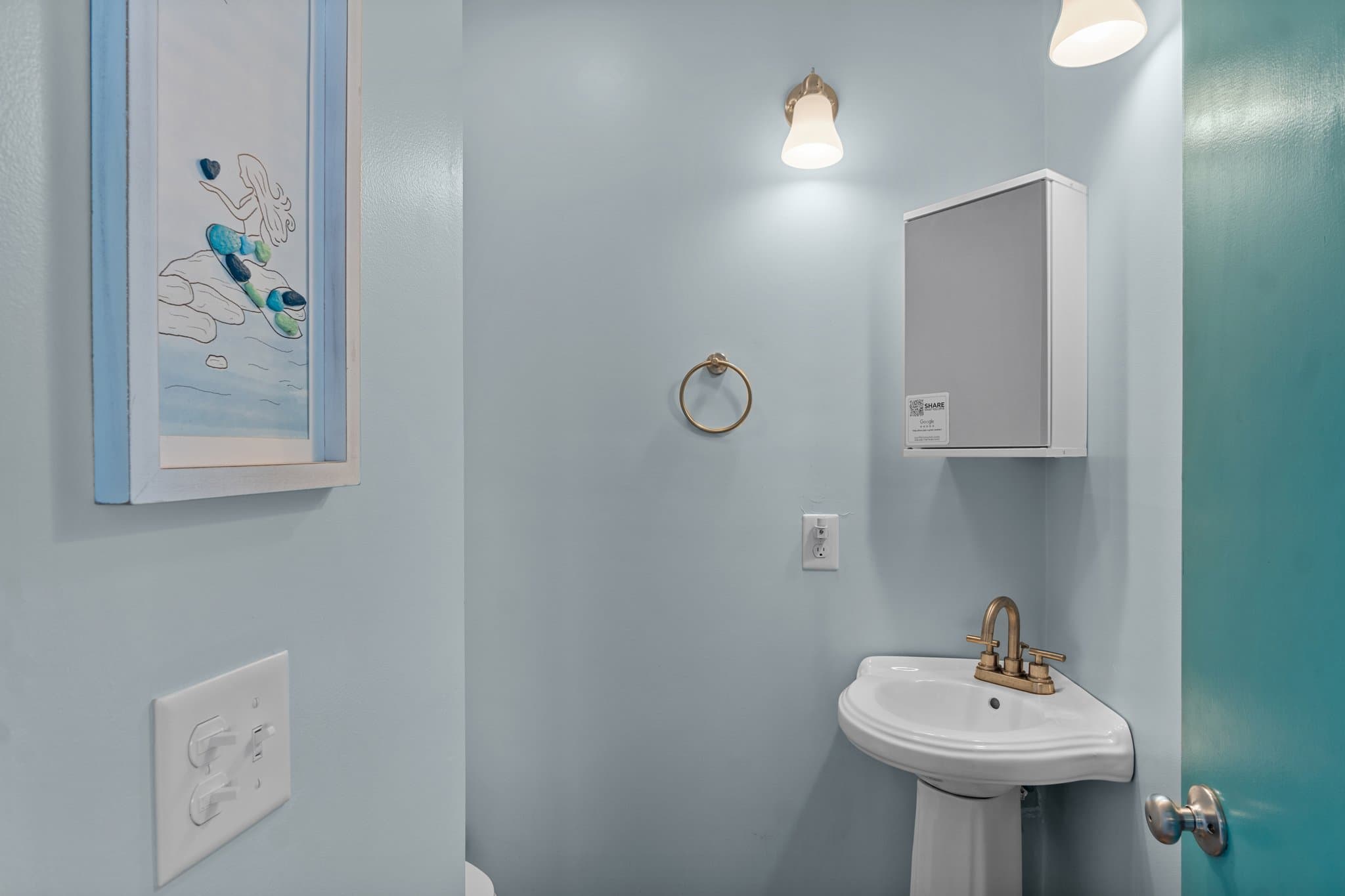 Half Bathroom Upstairs