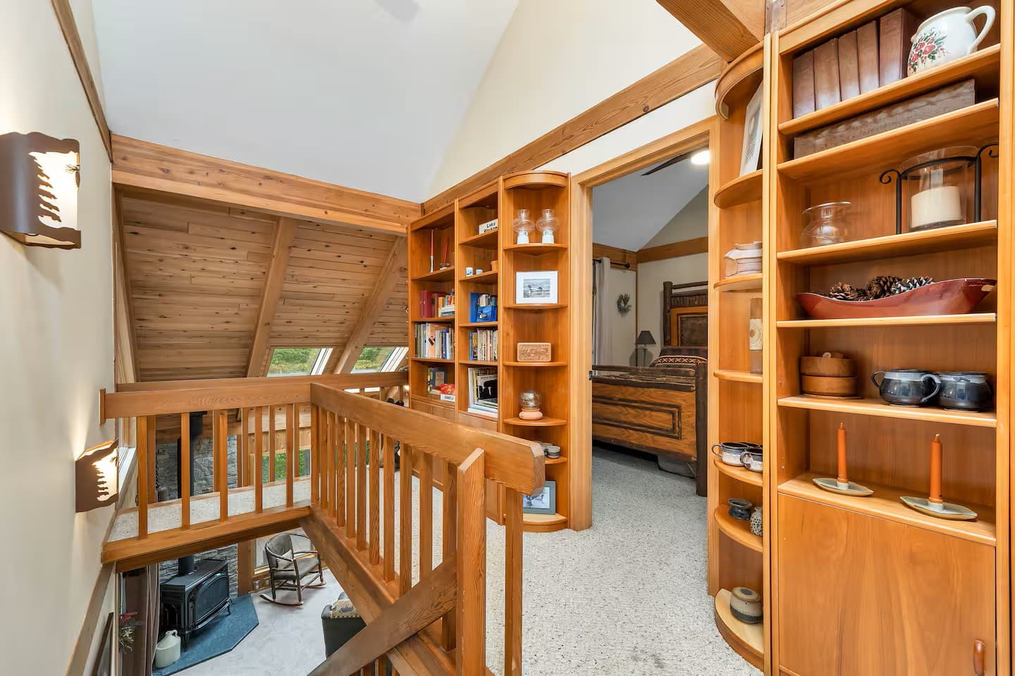 Upstairs