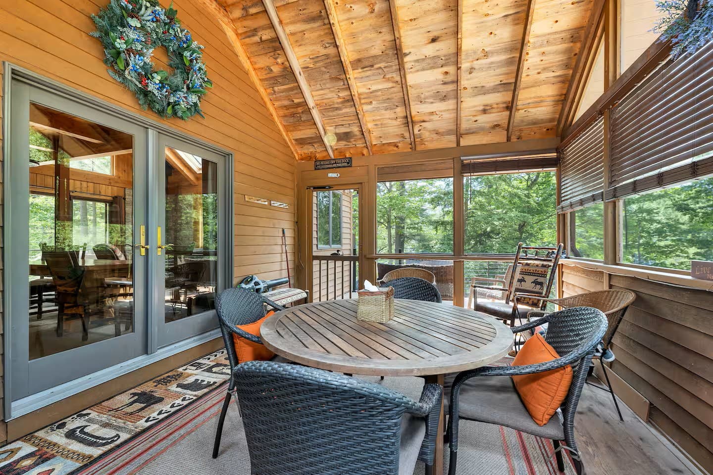 Outside Screen Porch