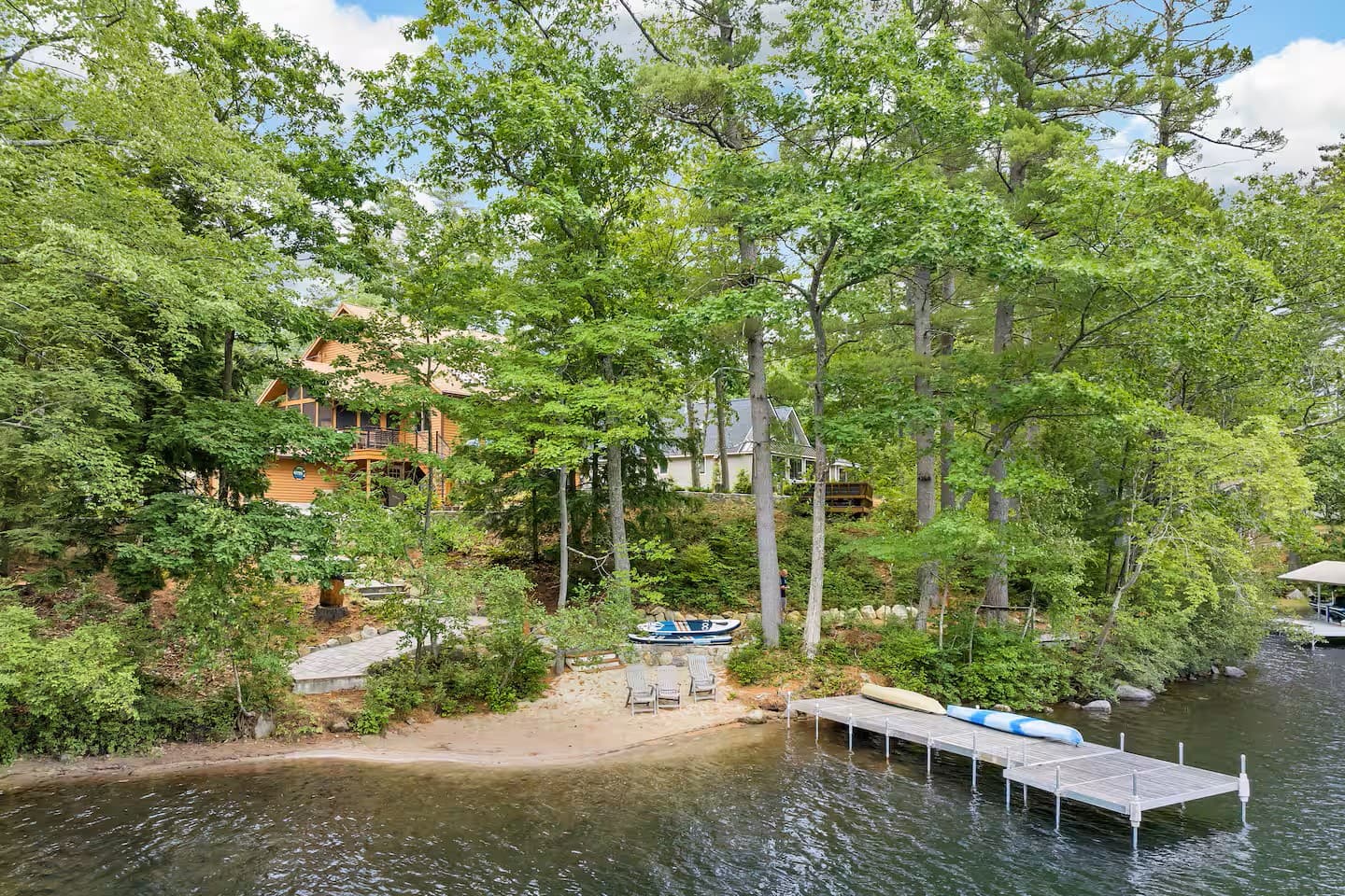View of home from Lake