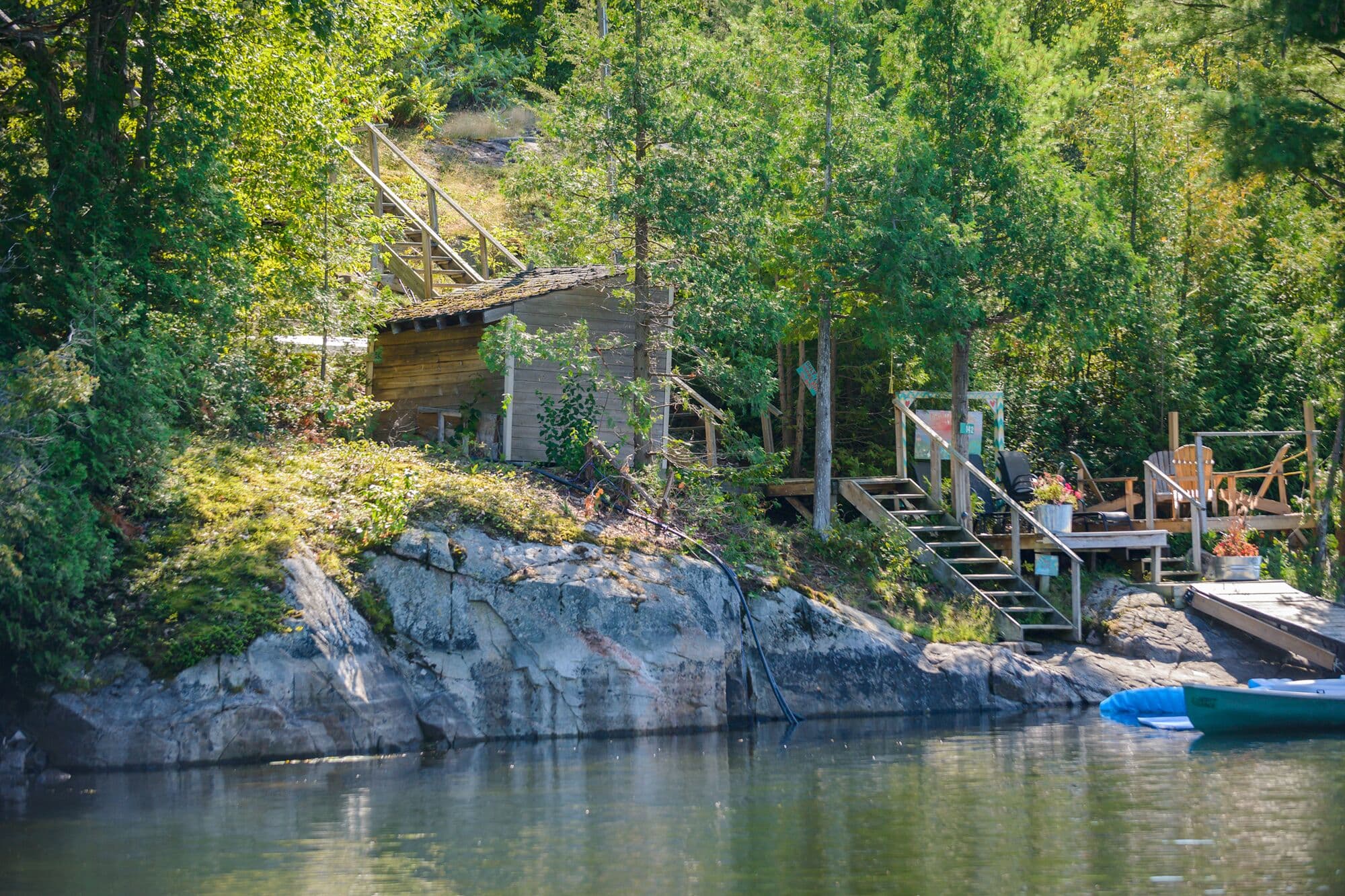 deck by dock