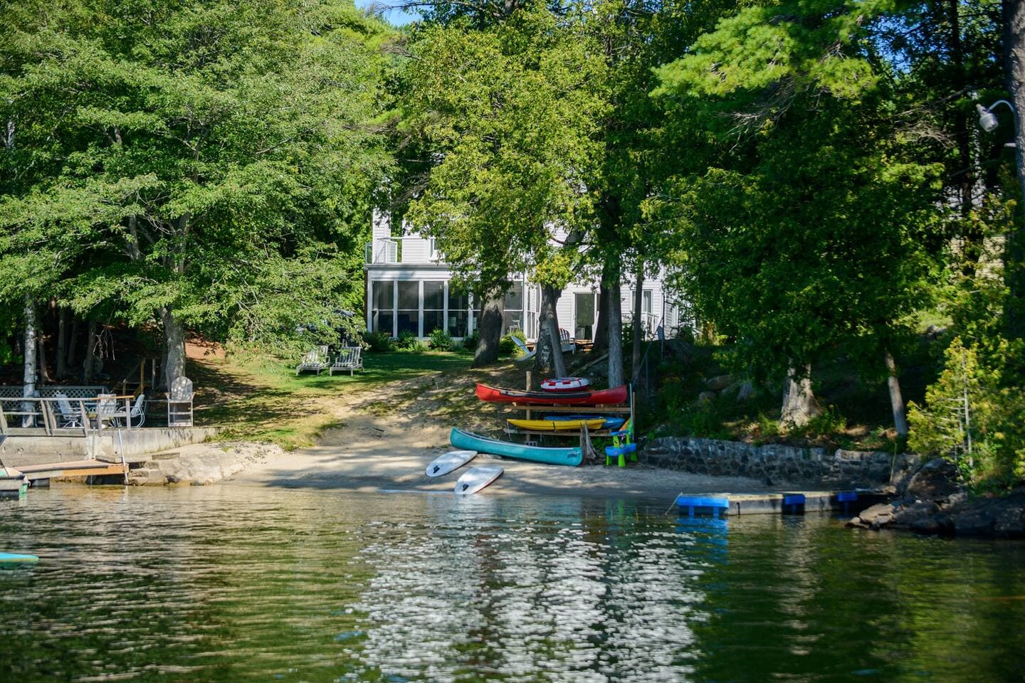 The Great House lakefront