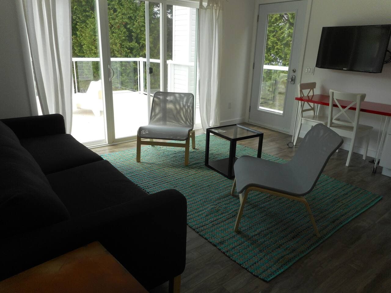 living room of apartment upstairs