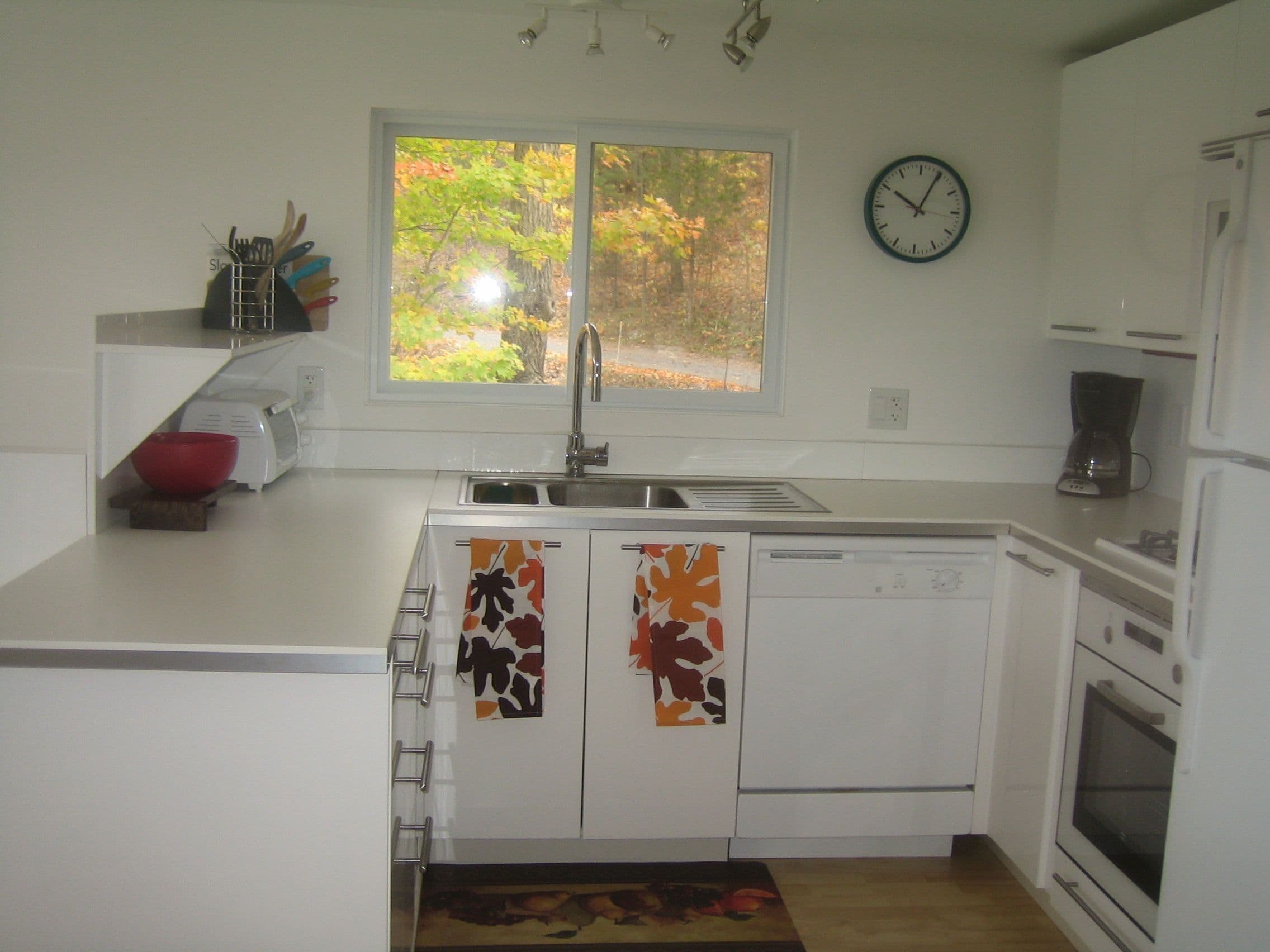 fully stocked kitchen