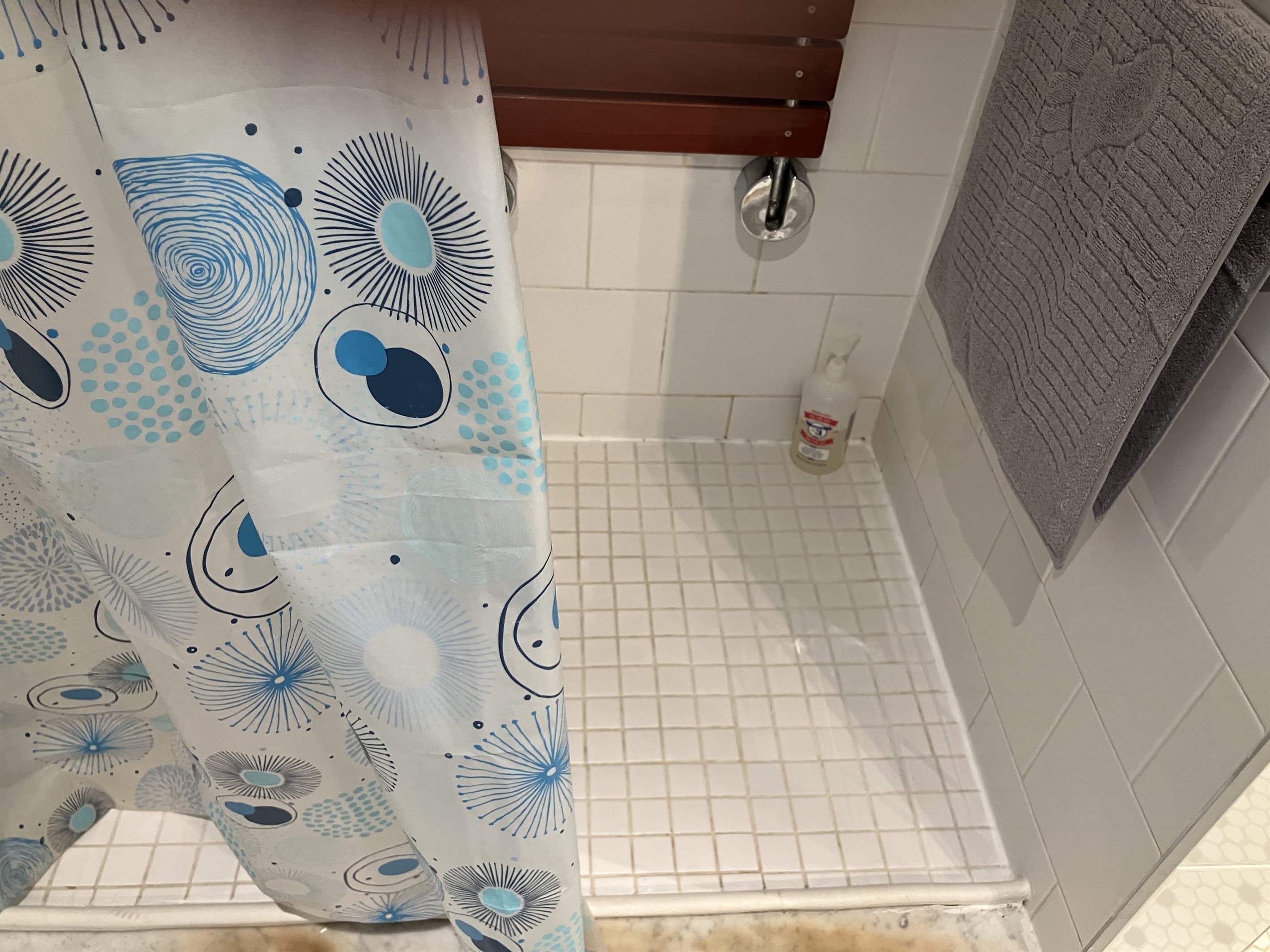 Eagle shower seat