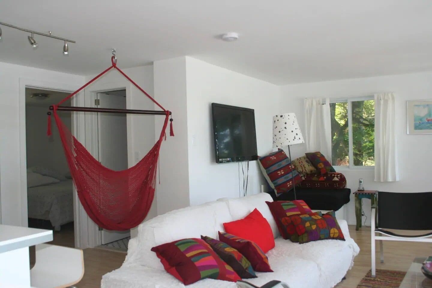 Relax in our hammock chair