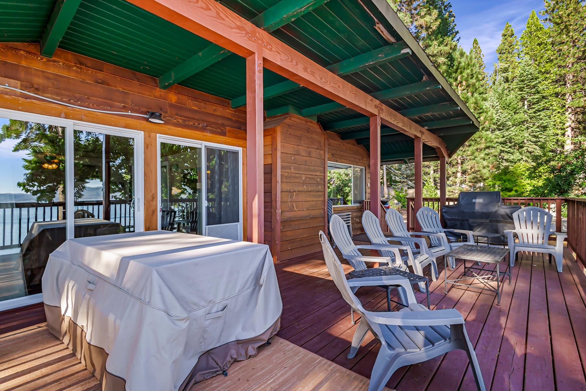 Enjoy a day on the deck.