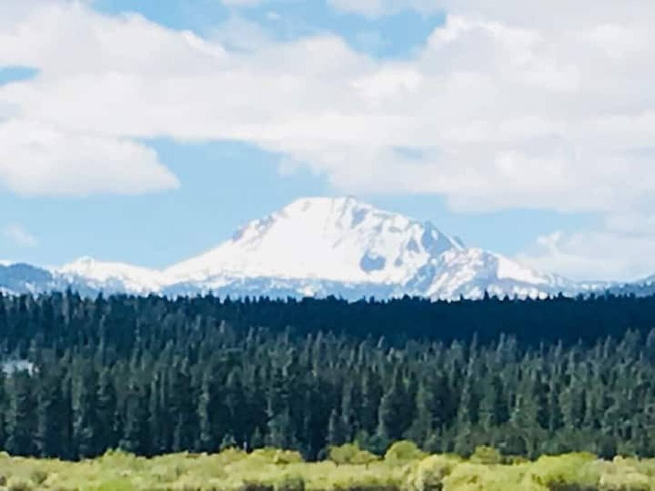 Mt Lassen park is approx 40 min from the cabin