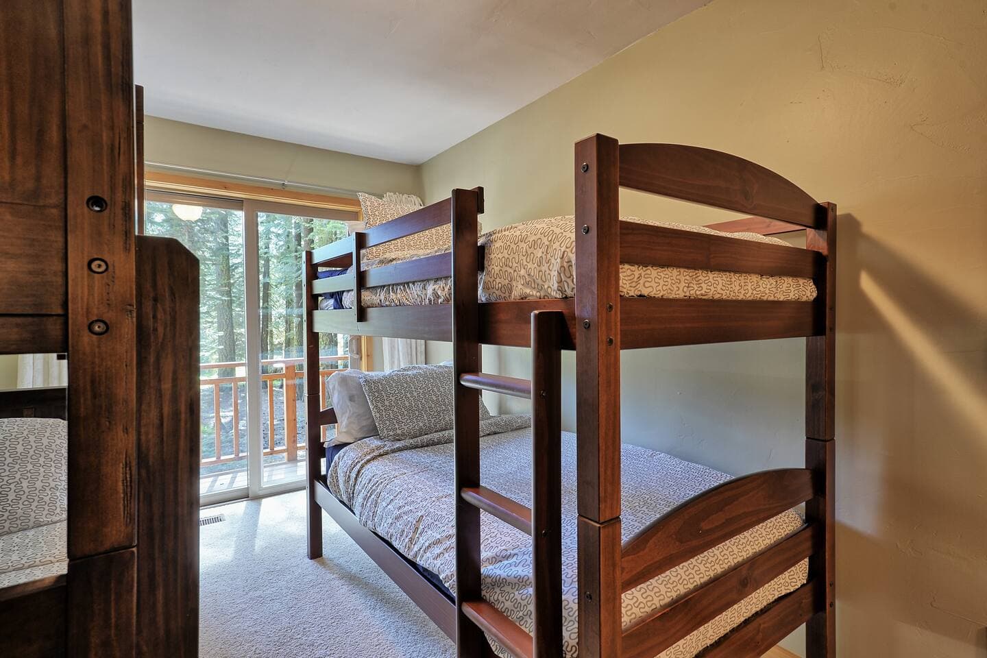 The third bedroom provides gorgeous views and a great place for the kids to call their own.