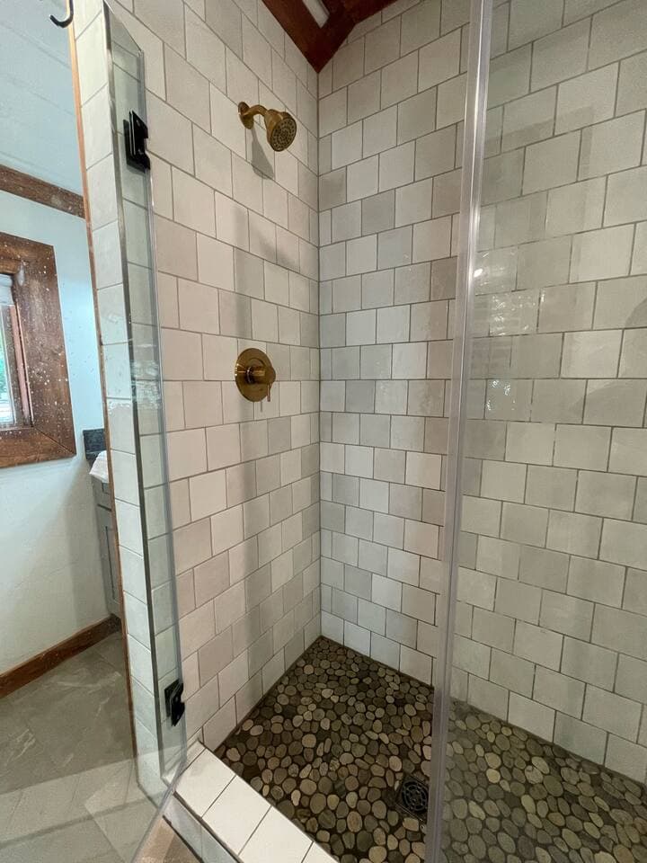 A dream shower to wash off the days activities.