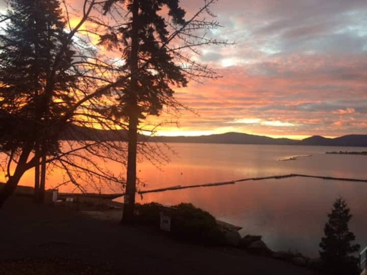 Can't beat the sunsets at the lake.