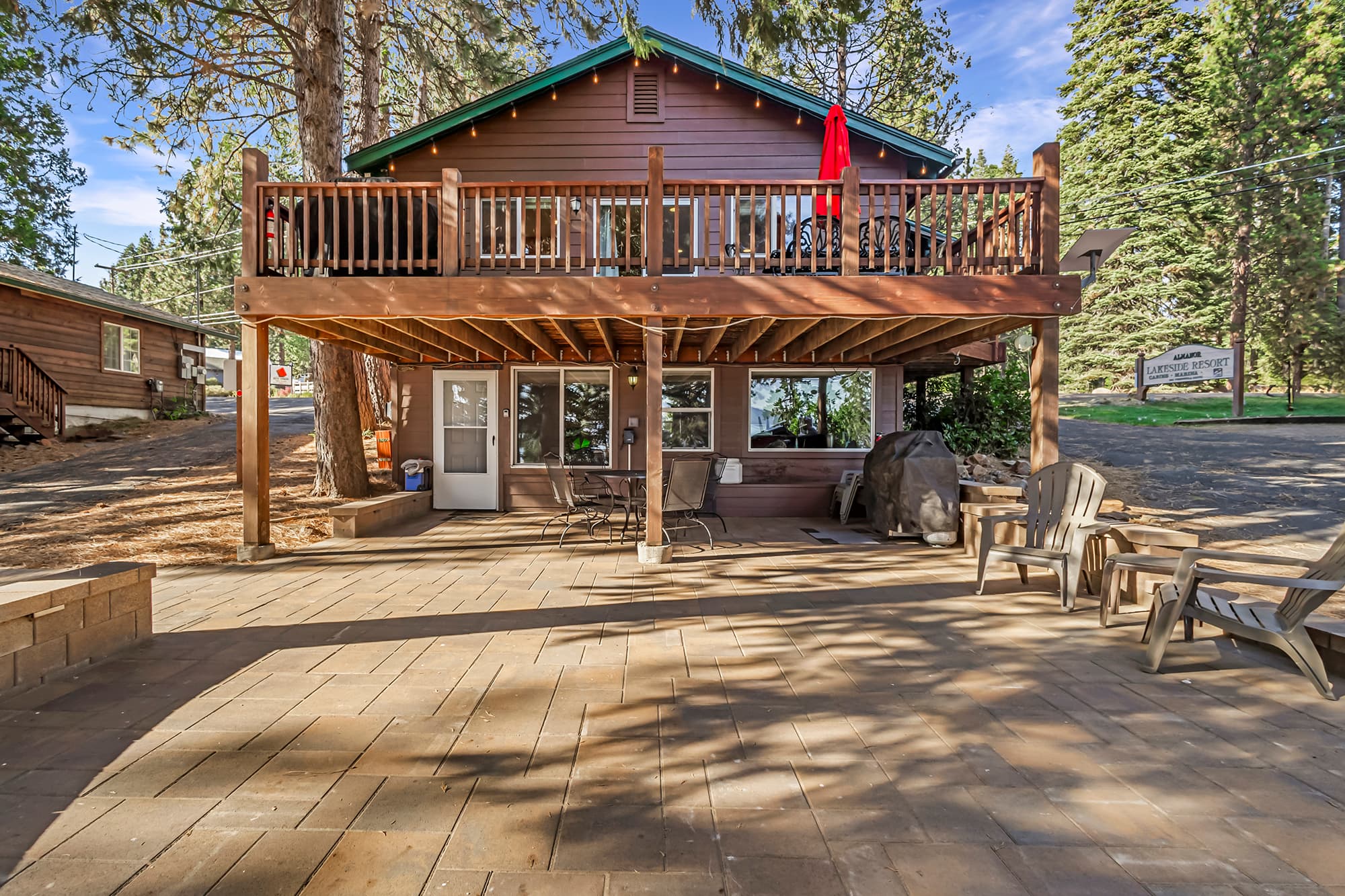 Cabin 6 located on the lower floor.