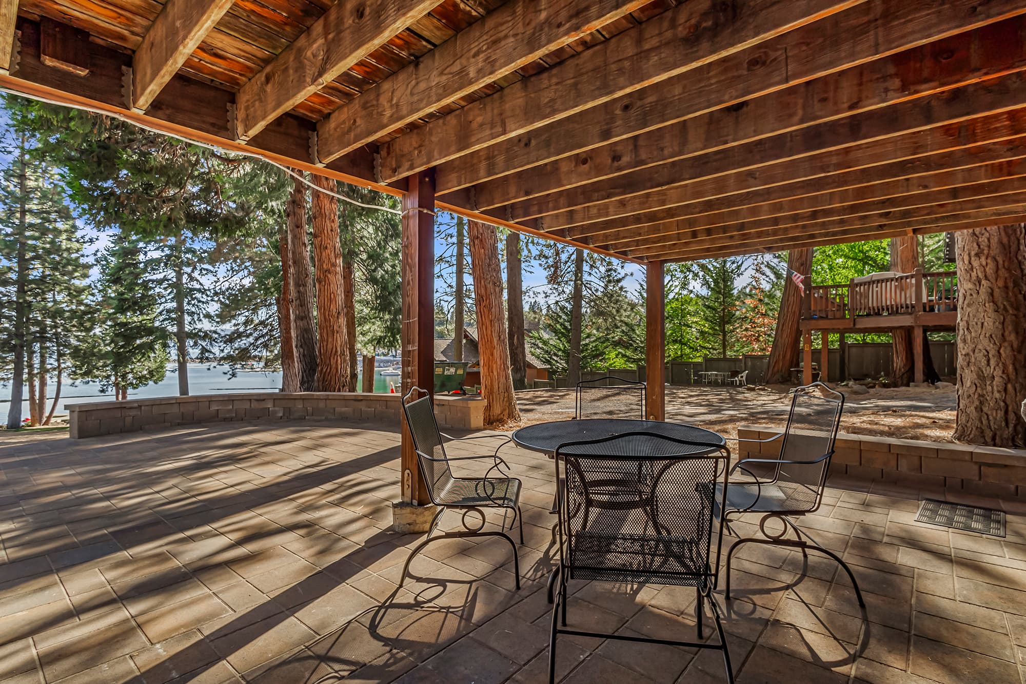 Enjoy fresh air and relaxed outdoor living on our private patio.