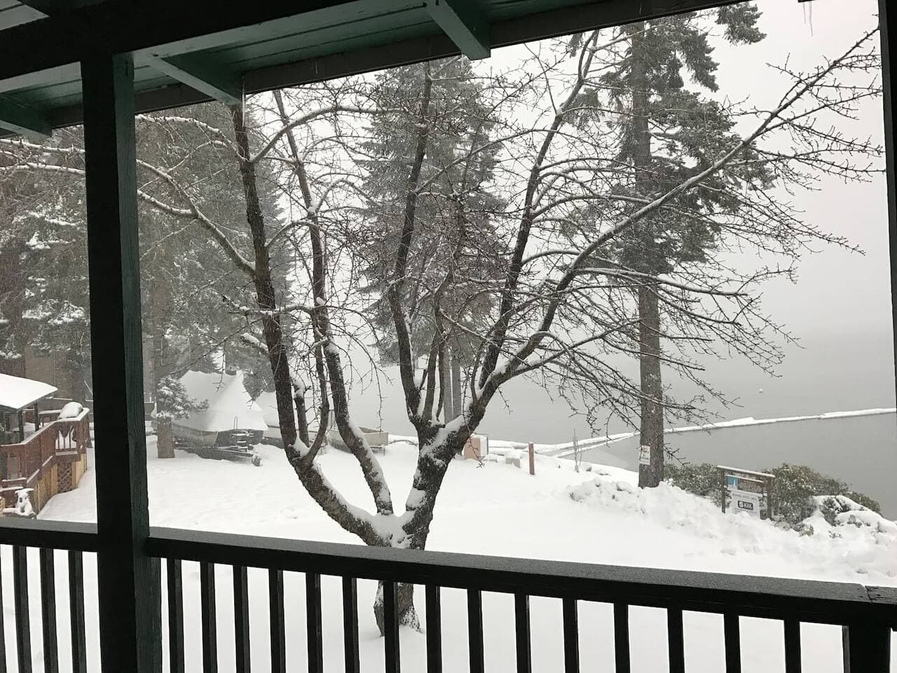 Winter in Almanor.