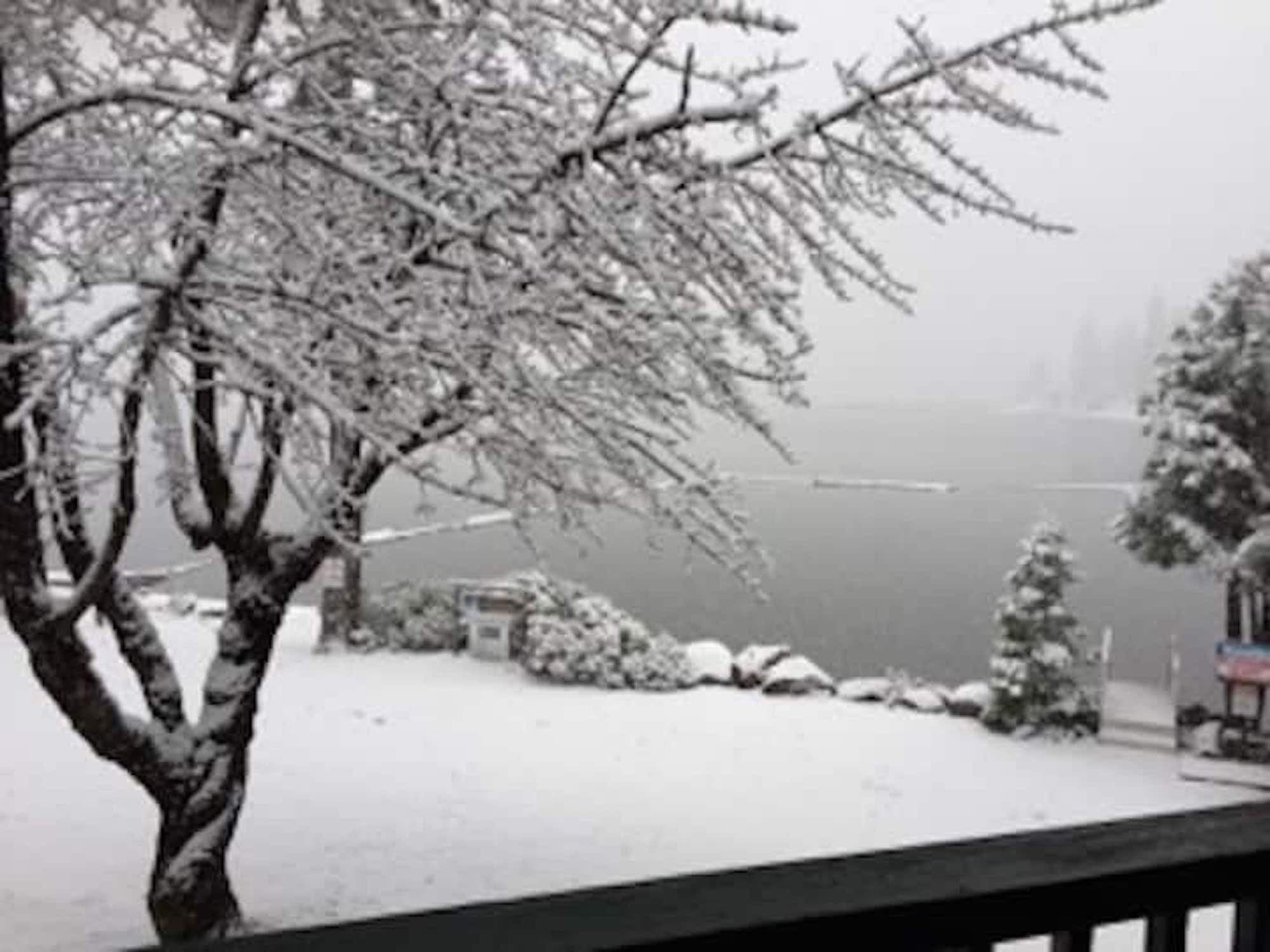 Winter on Lake Almanor