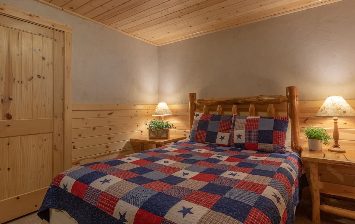 You'll get a great night's rest in the comfortable bedrooms.